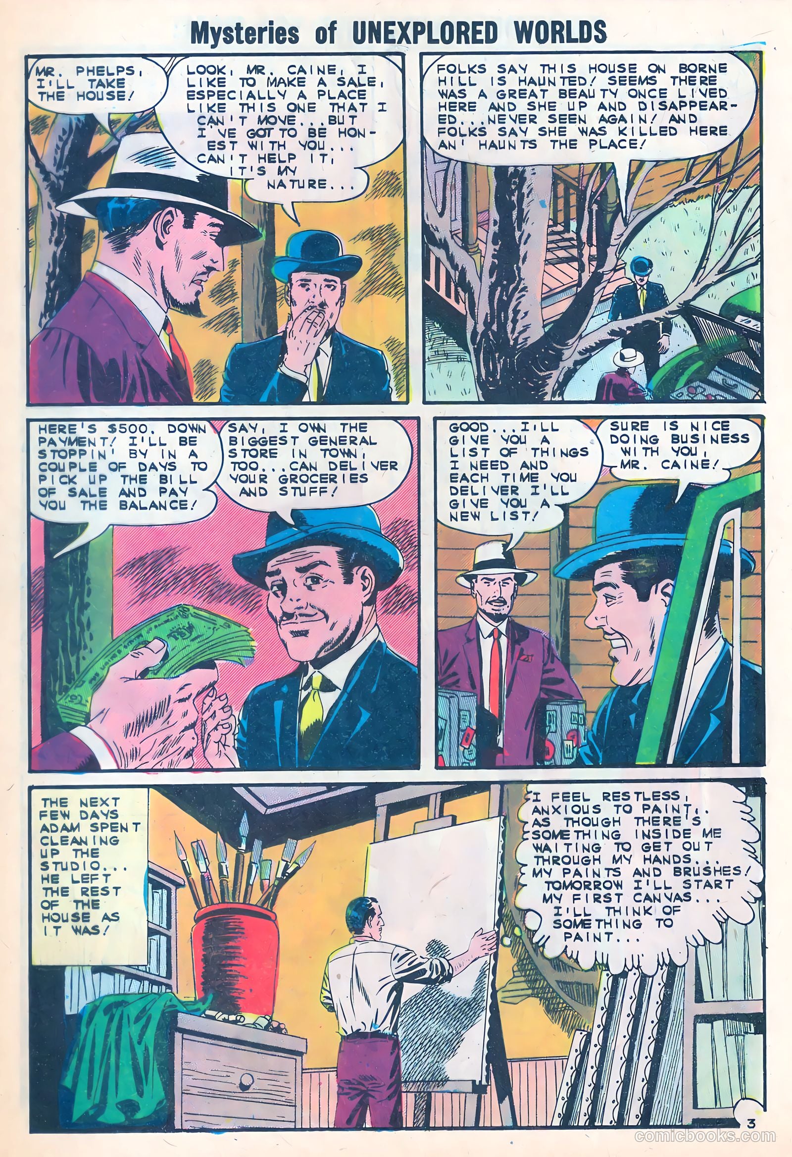 Mysteries of Unexplored Worlds #35 (1963) — page 12 of 36