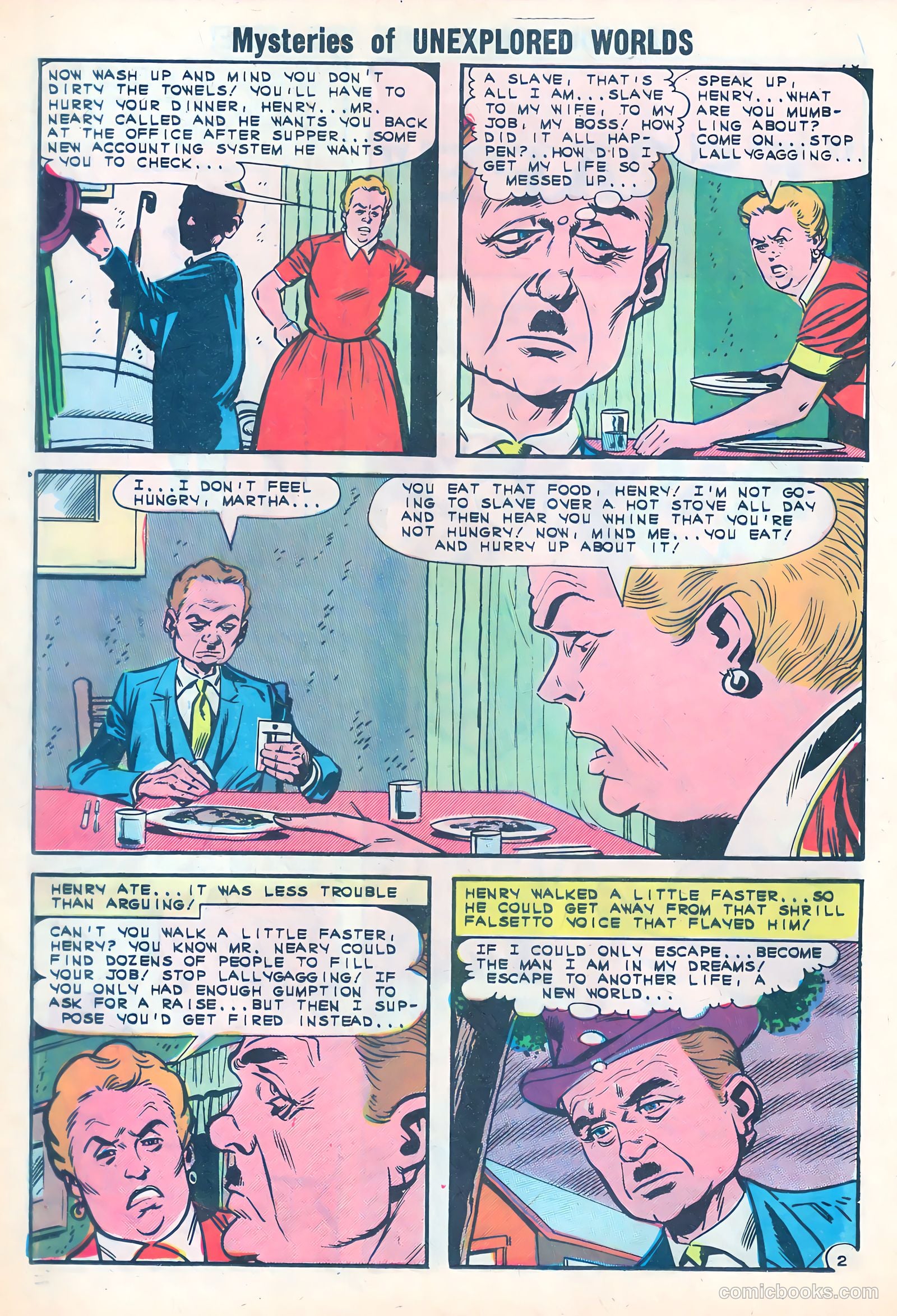 Mysteries of Unexplored Worlds #35 (1963) — page 20 of 36