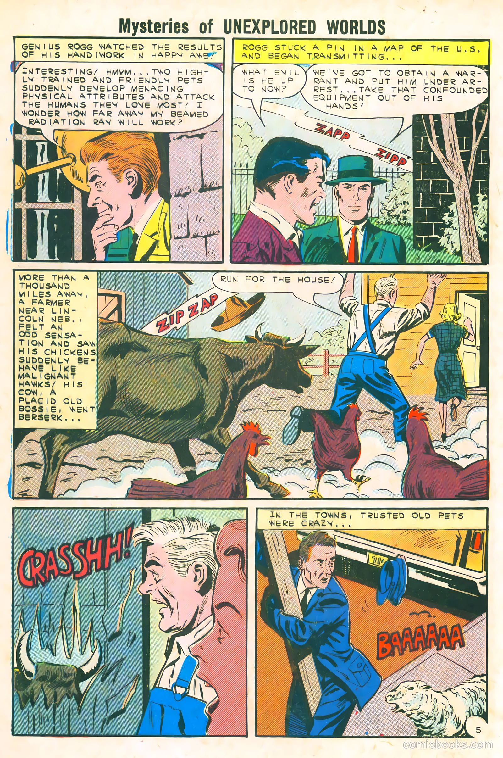 Mysteries of Unexplored Worlds #37 (1963) — page 8 of 36