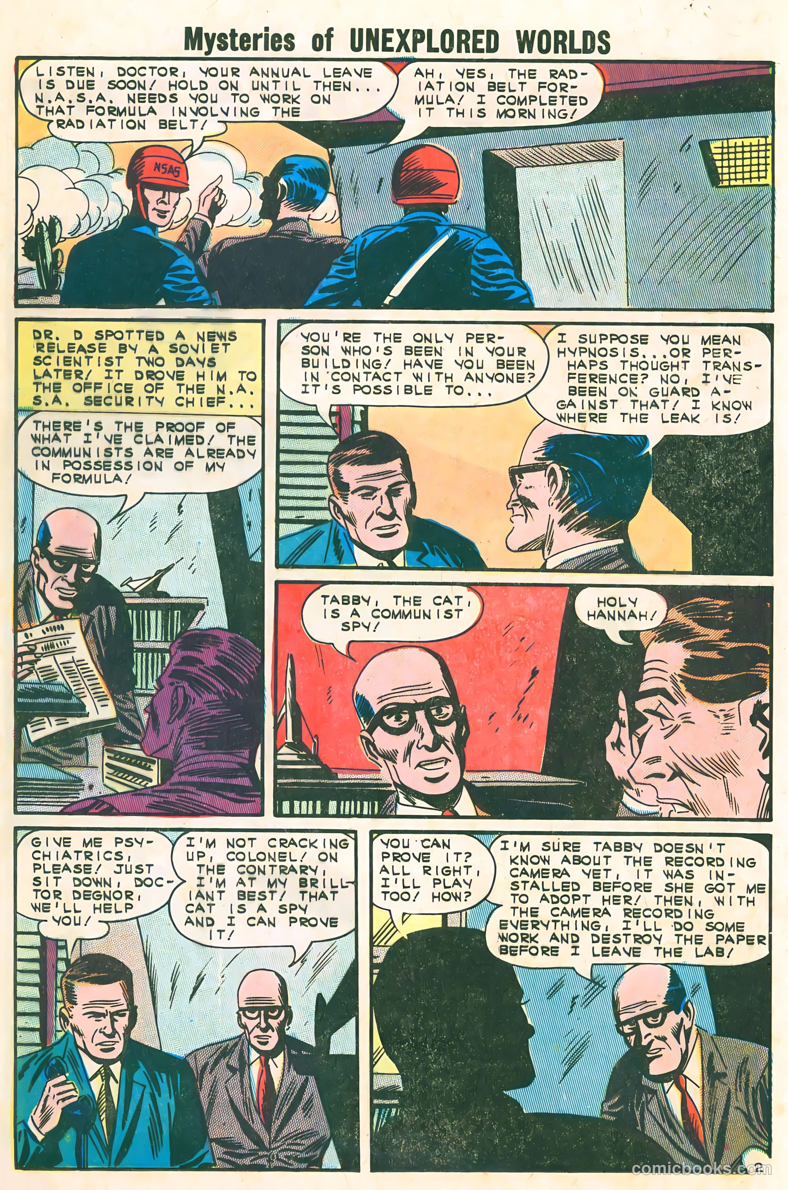 Mysteries of Unexplored Worlds #37 (1963) — page 12 of 36