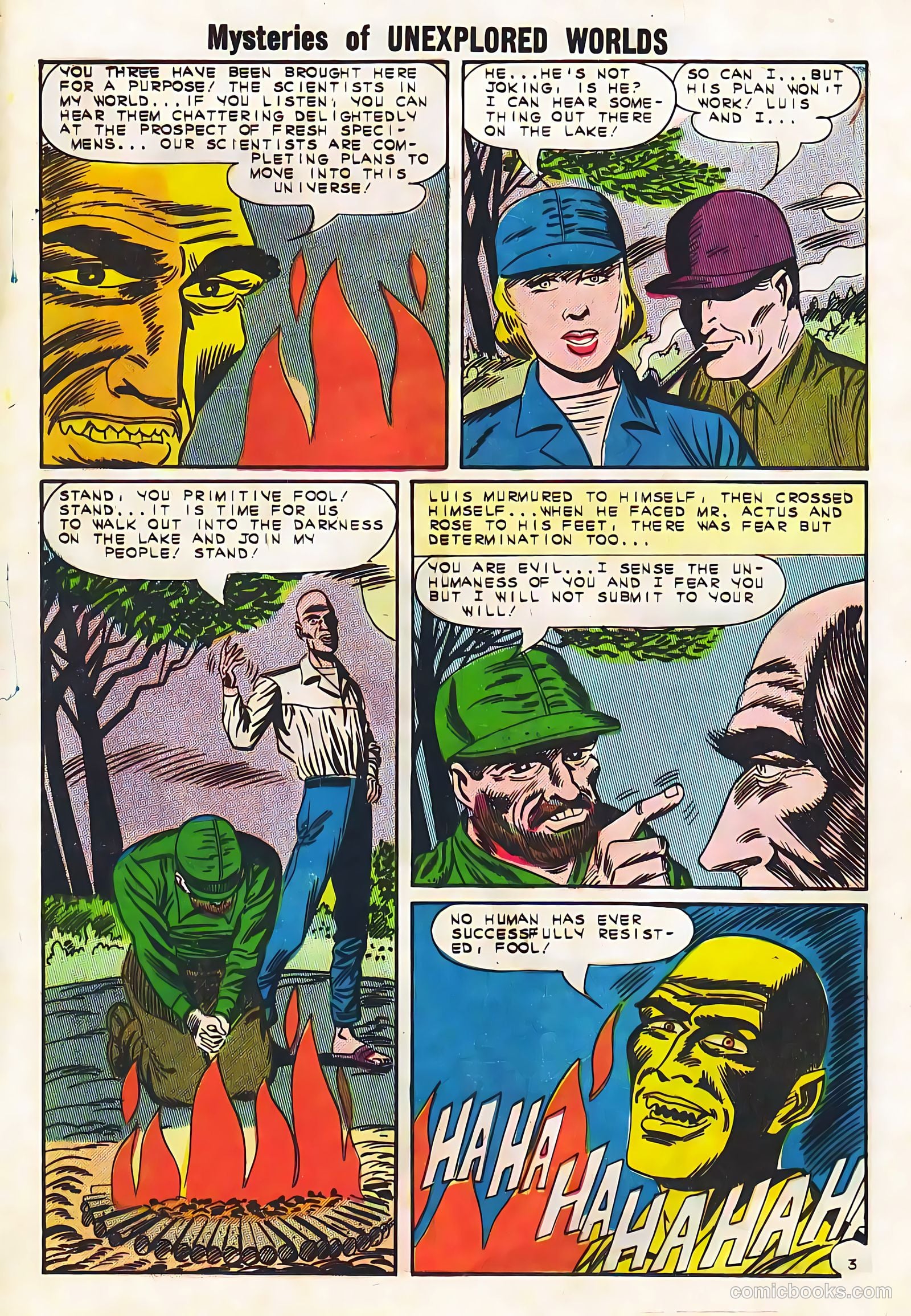 Mysteries of Unexplored Worlds #38 (1963) — page 12 of 36