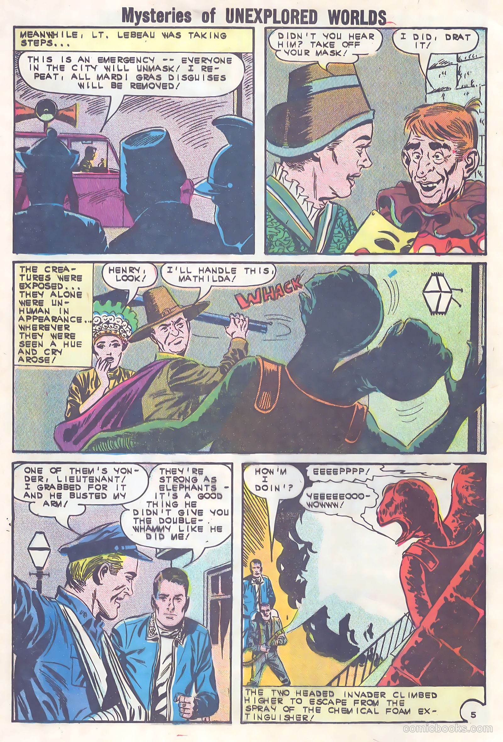 Mysteries of Unexplored Worlds #39 (1963) — page 8 of 36