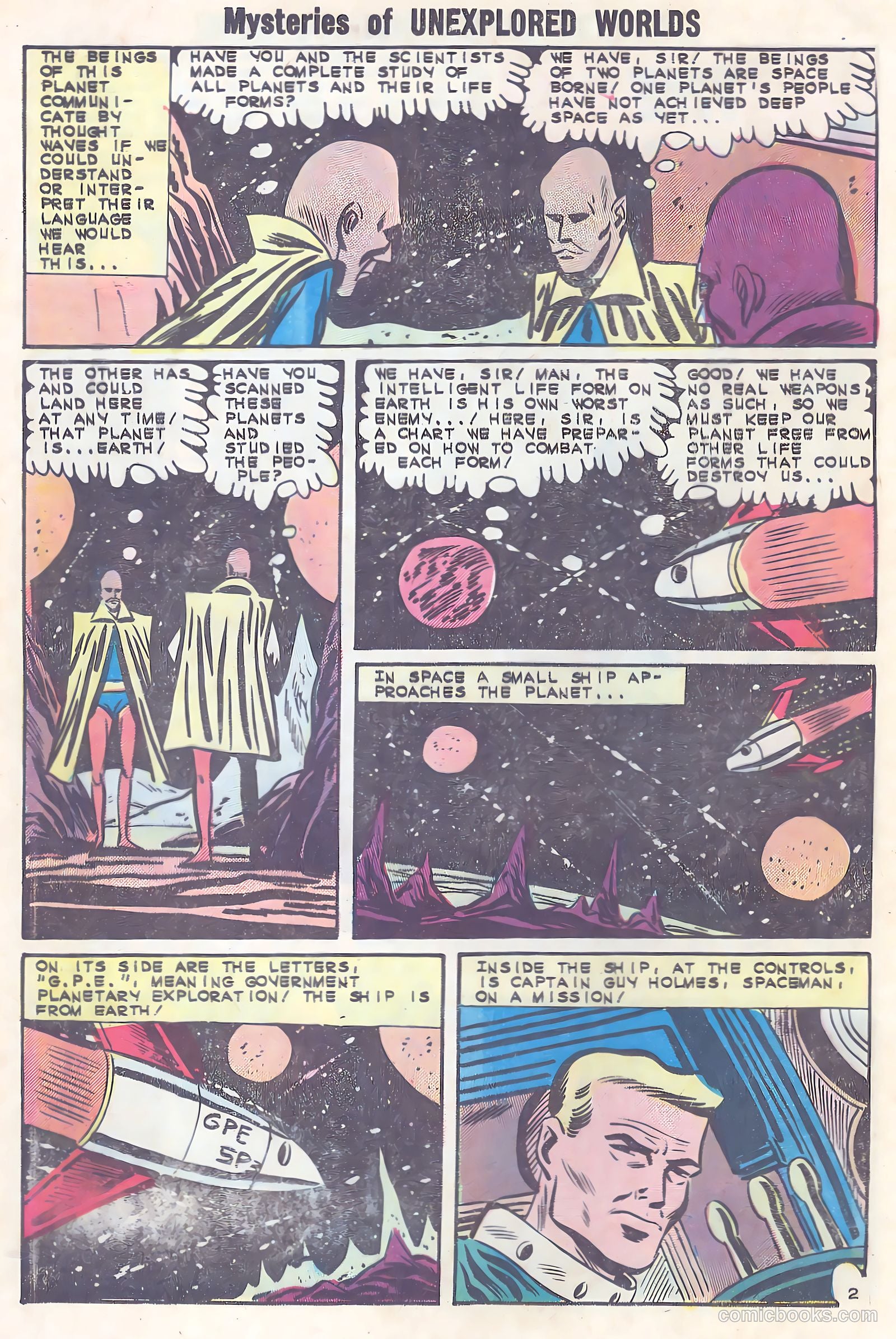 Mysteries of Unexplored Worlds #39 (1963) — page 12 of 36