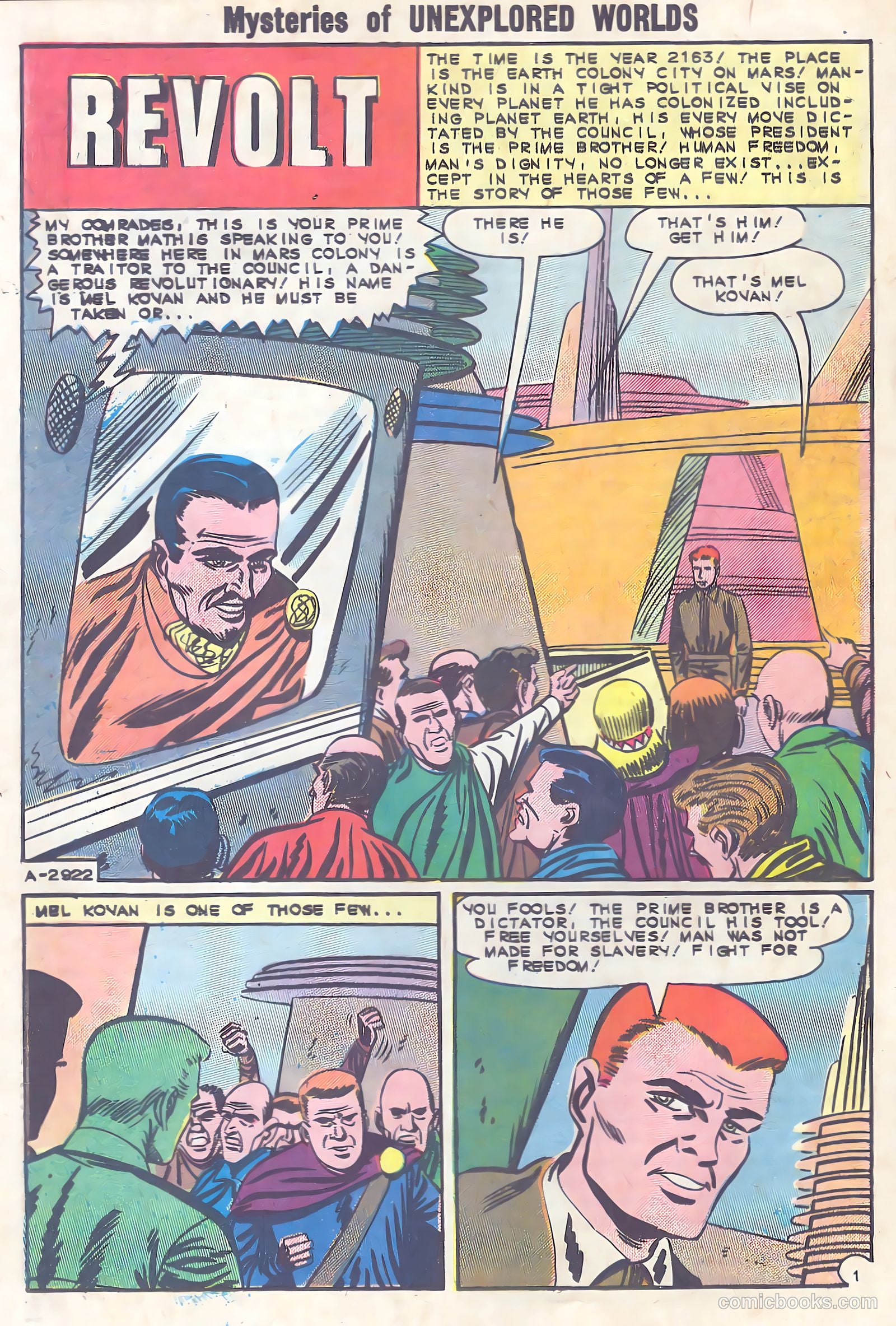 Mysteries of Unexplored Worlds #39 (1963) — page 20 of 36