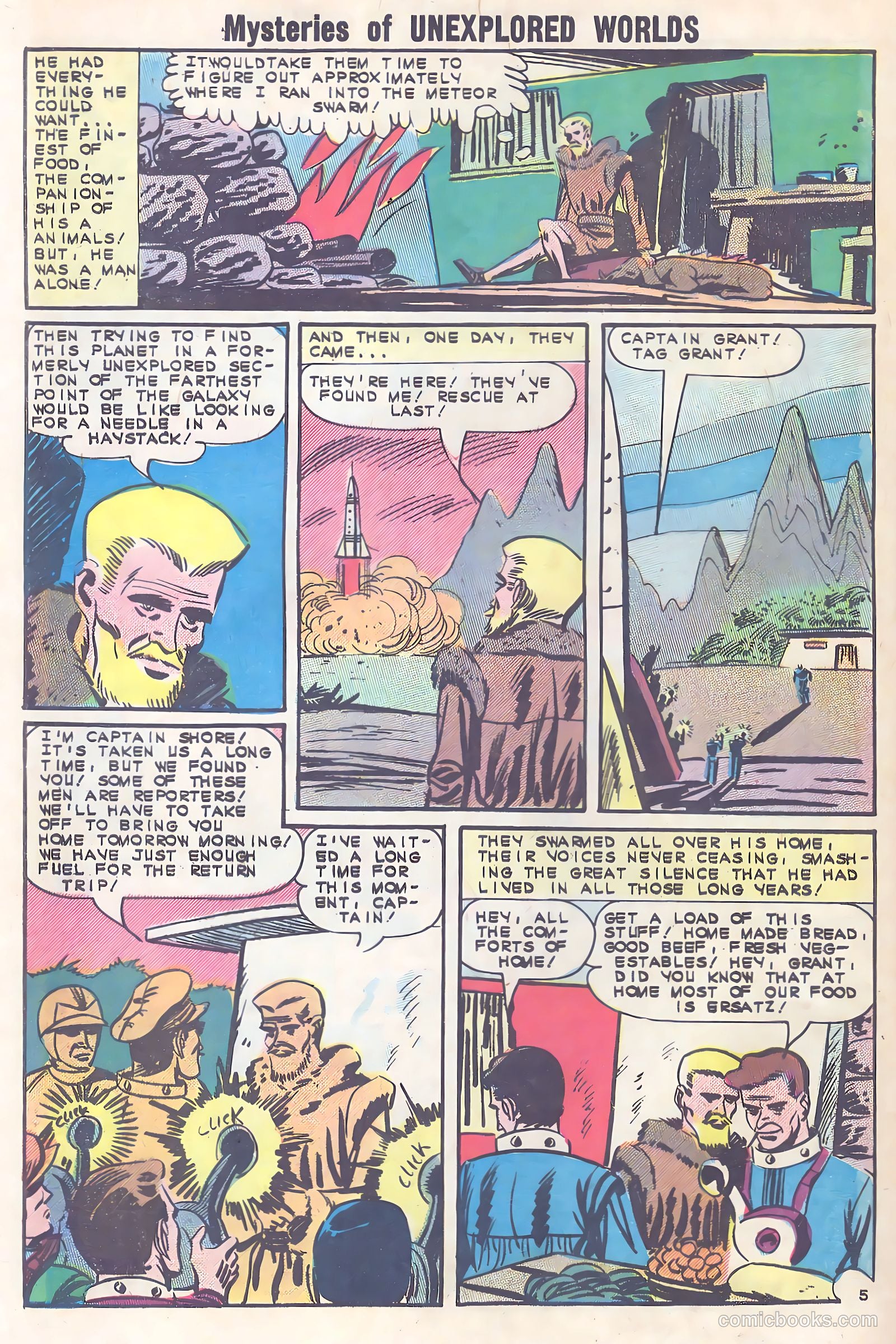 Mysteries of Unexplored Worlds #39 (1963) — page 32 of 36