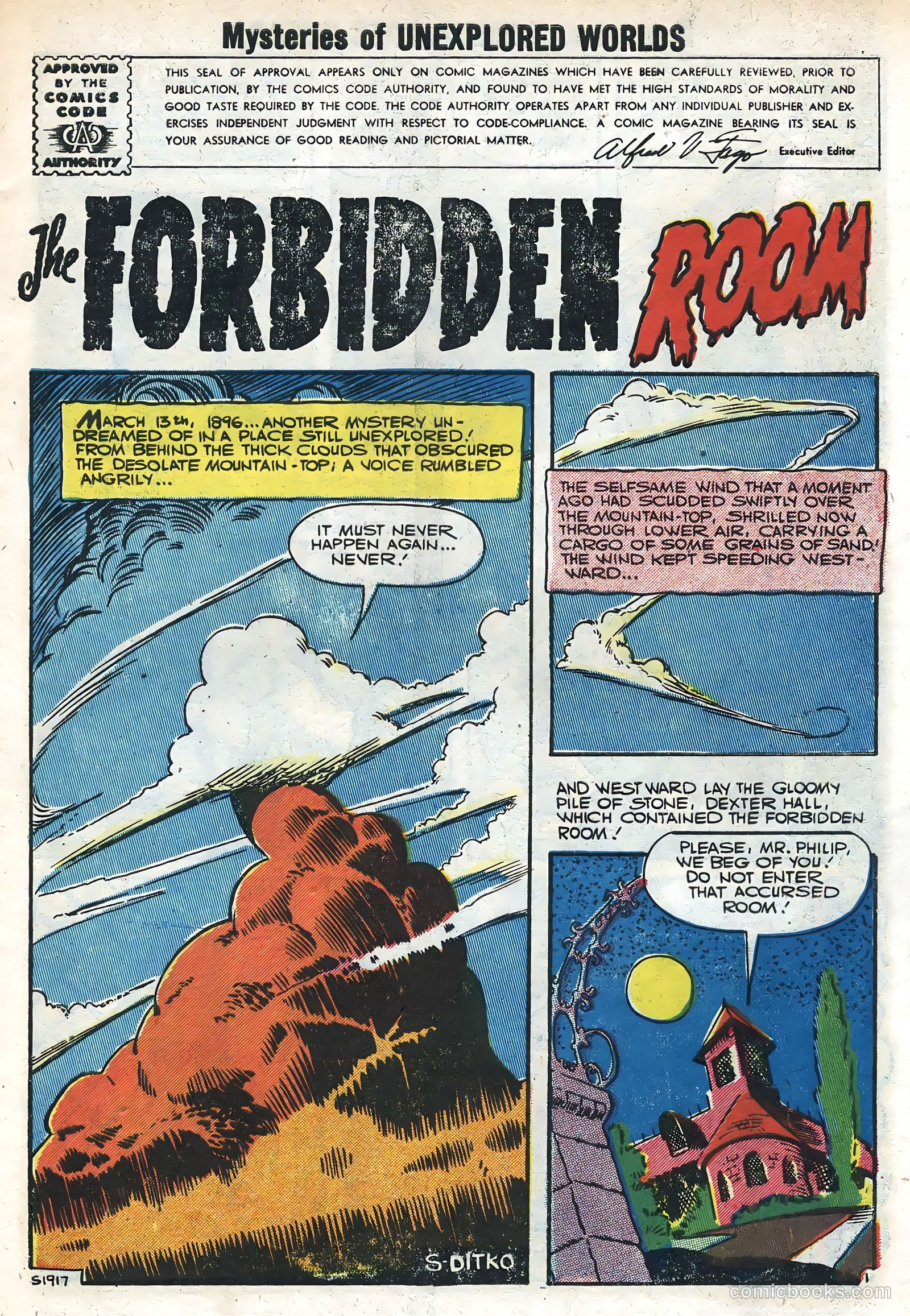 Mysteries of Unexplored Worlds #4 (1957) — page 3 of 36