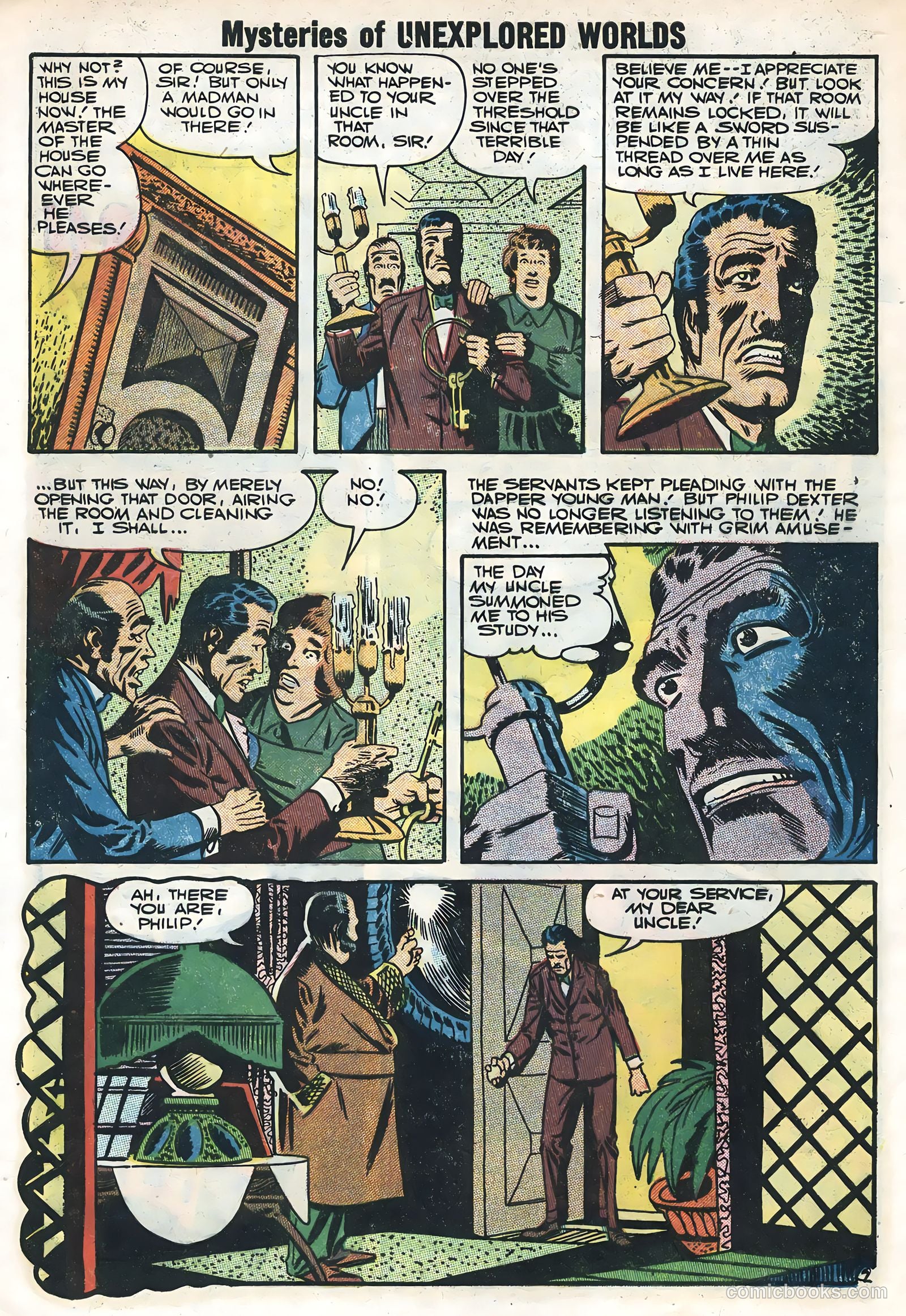 Mysteries of Unexplored Worlds #4 (1957) — page 4 of 36