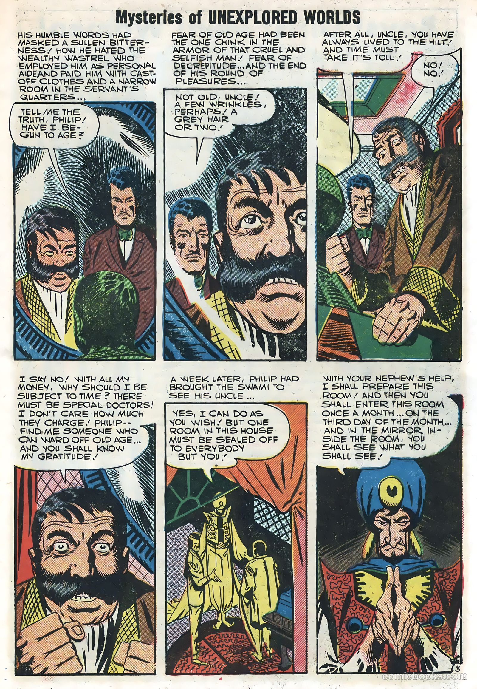 Mysteries of Unexplored Worlds #4 (1957) — page 5 of 36