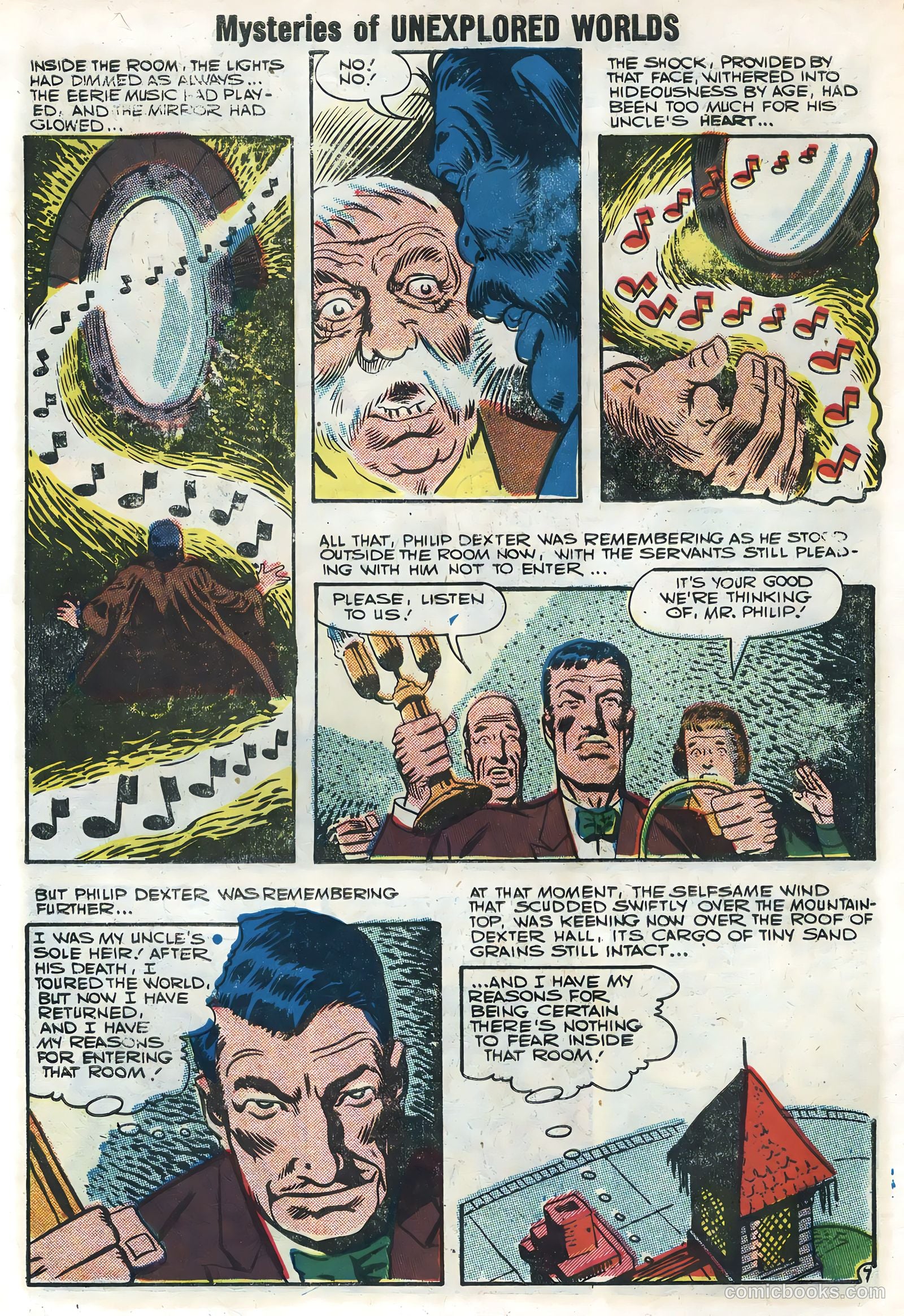 Mysteries of Unexplored Worlds #4 (1957) — page 10 of 36
