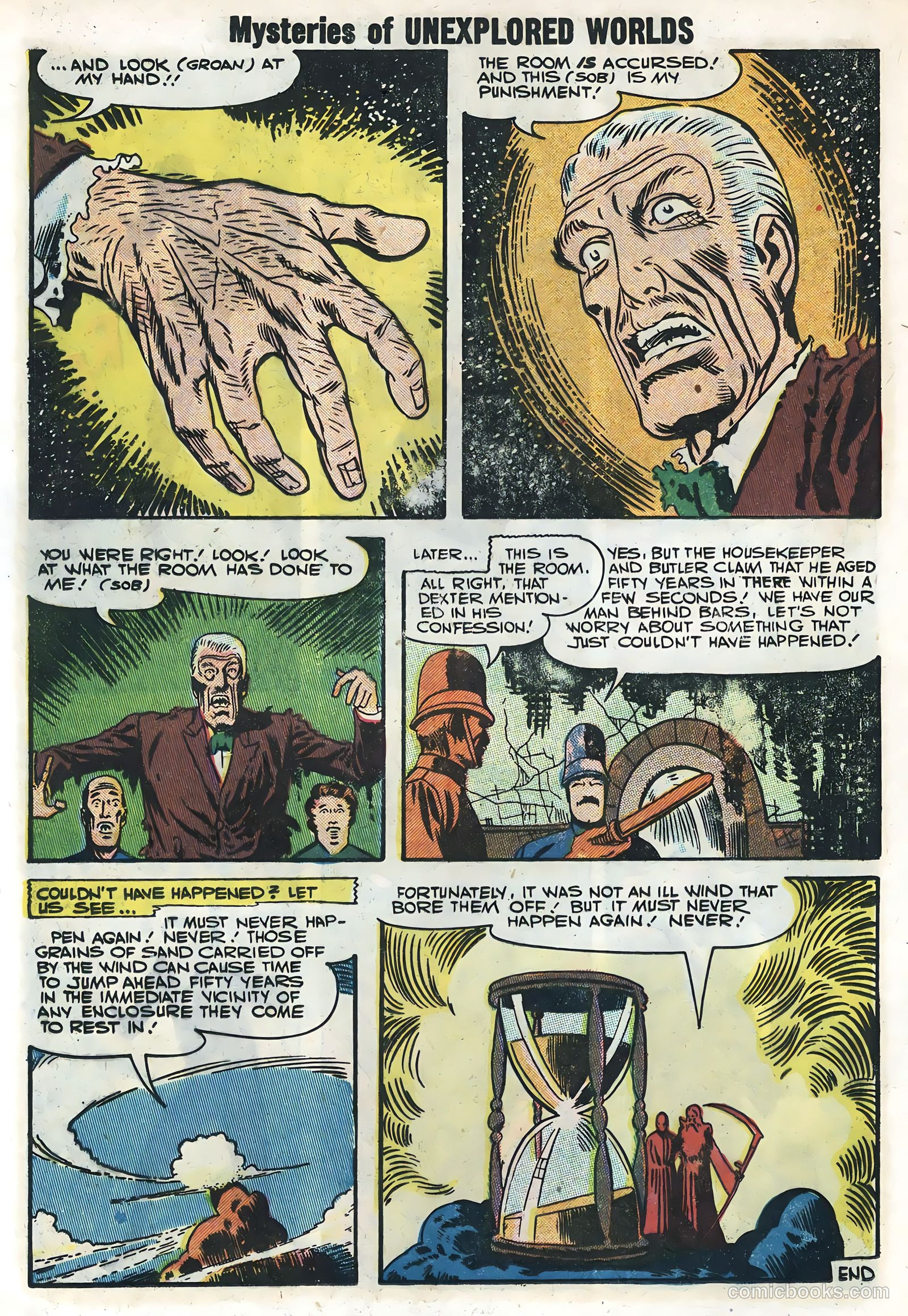 Mysteries of Unexplored Worlds #4 (1957) — page 12 of 36