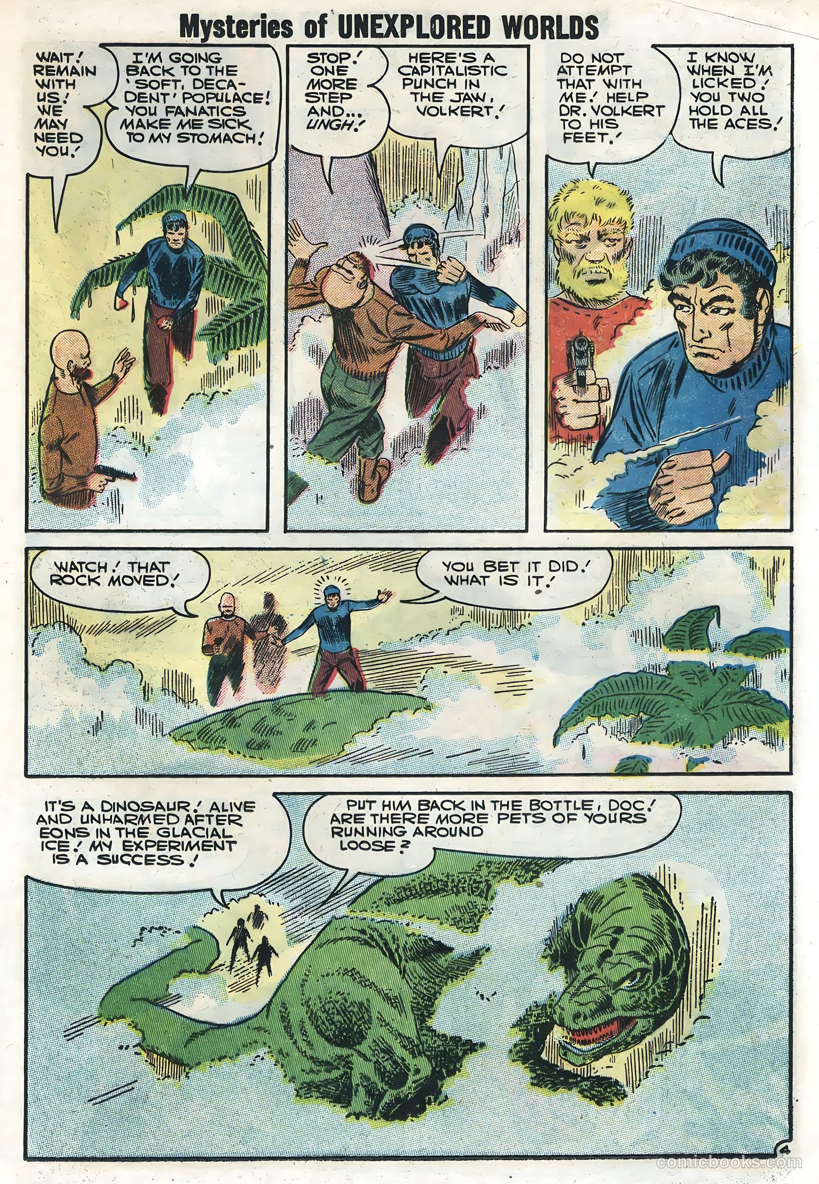 Mysteries of Unexplored Worlds #4 (1957) — page 17 of 36