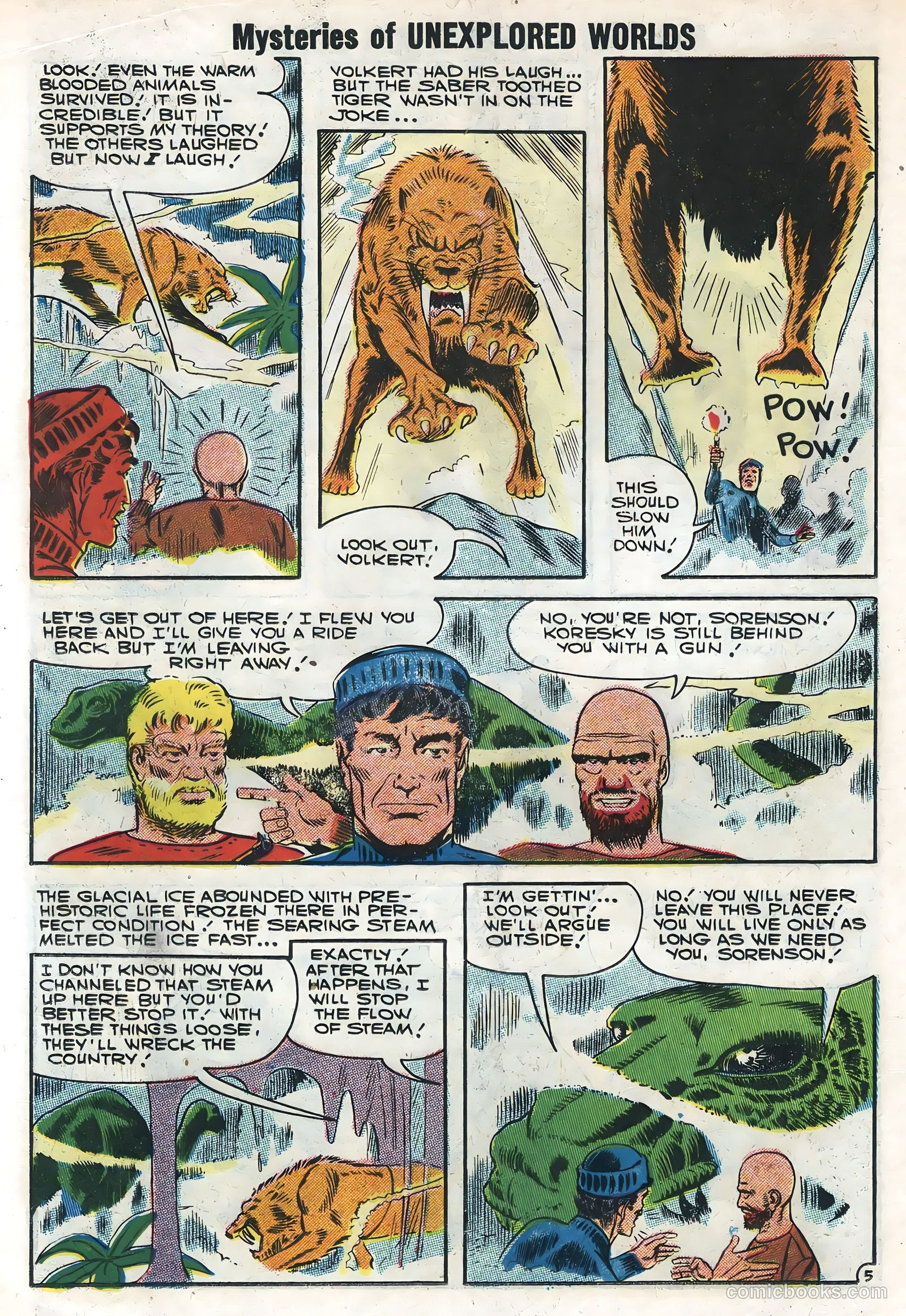 Mysteries of Unexplored Worlds #4 (1957) — page 18 of 36