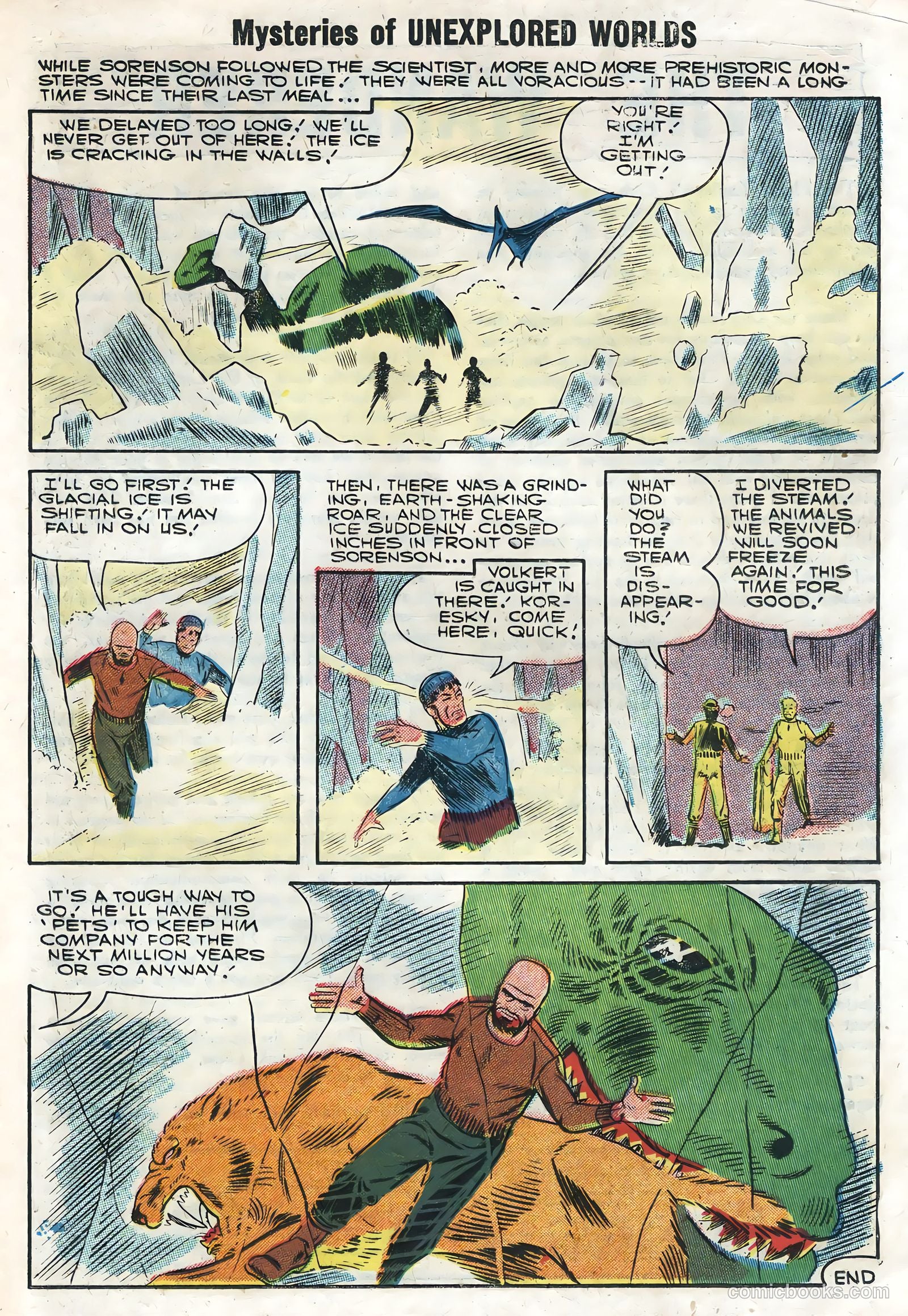 Mysteries of Unexplored Worlds #4 (1957) — page 19 of 36