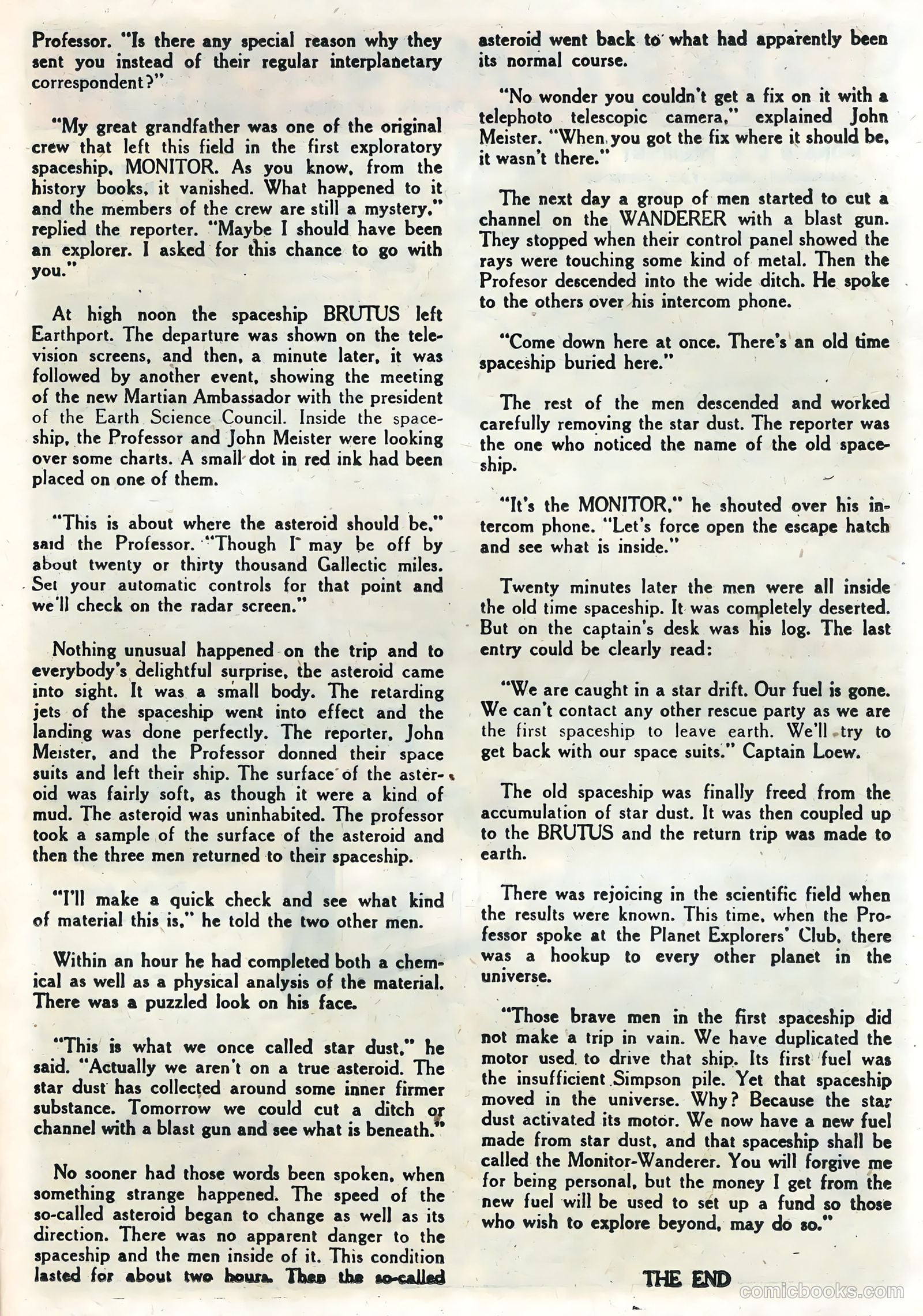 Mysteries of Unexplored Worlds #4 (1957) — page 21 of 36