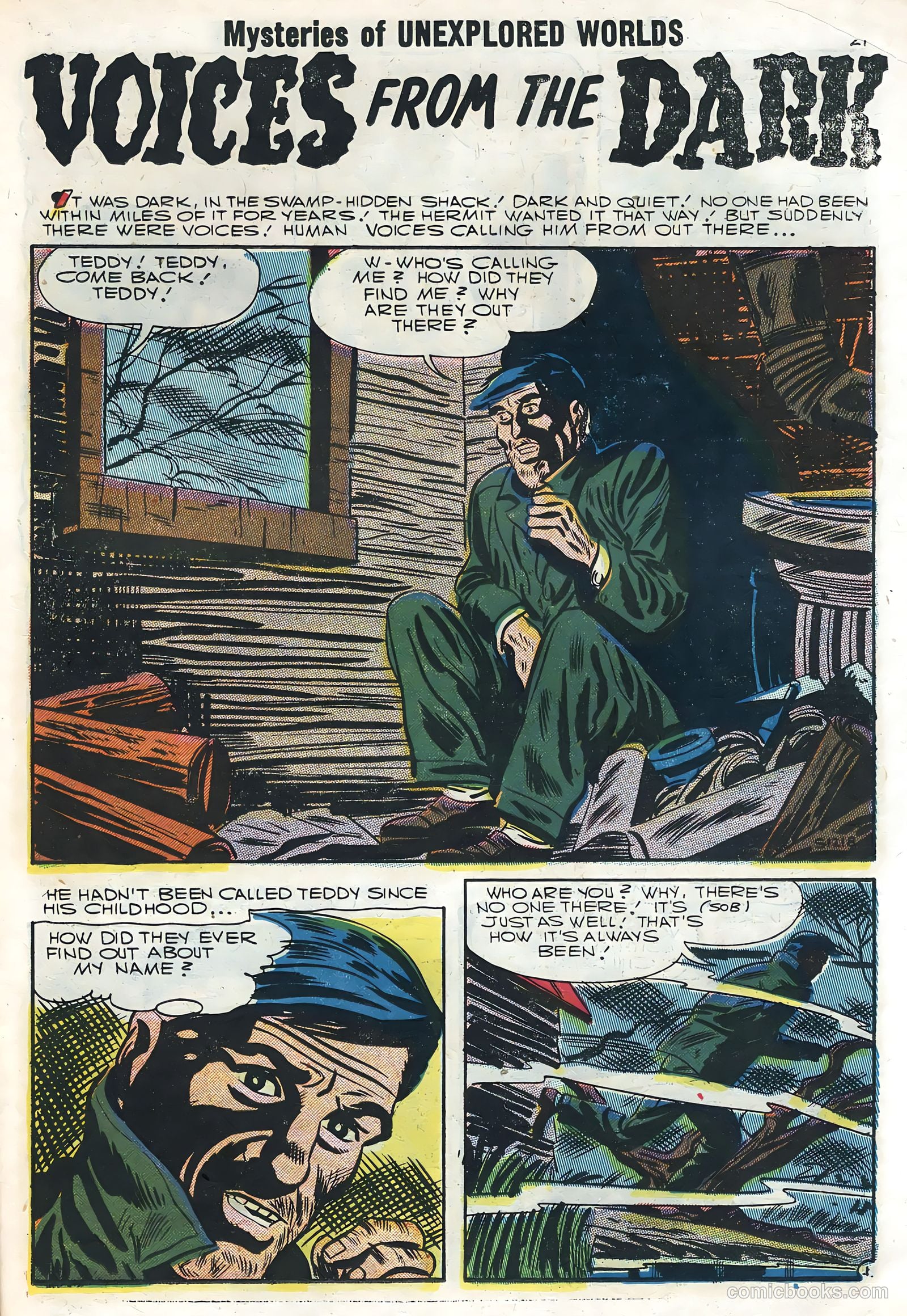 Mysteries of Unexplored Worlds #4 (1957) — page 23 of 36
