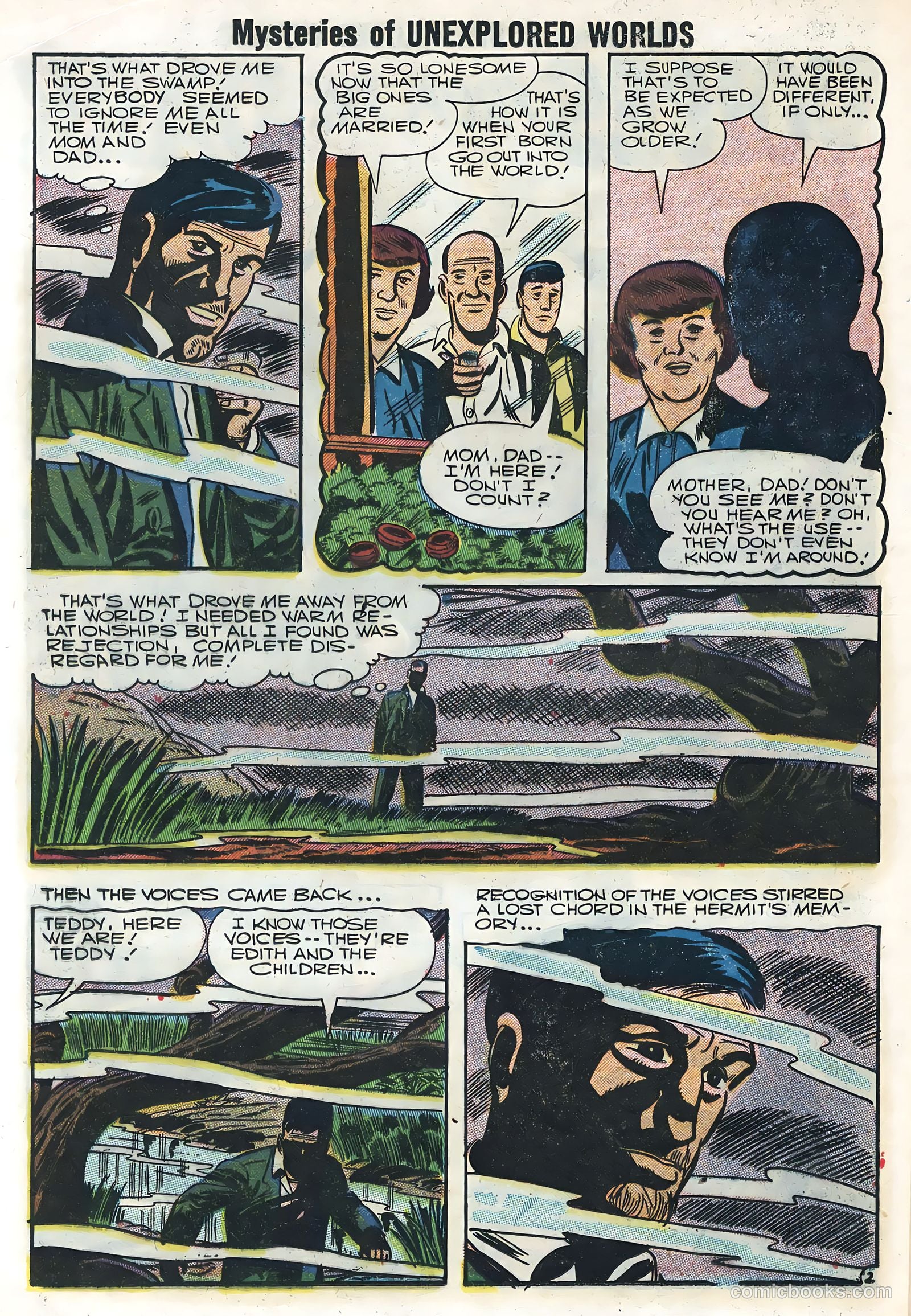 Mysteries of Unexplored Worlds #4 (1957) — page 24 of 36