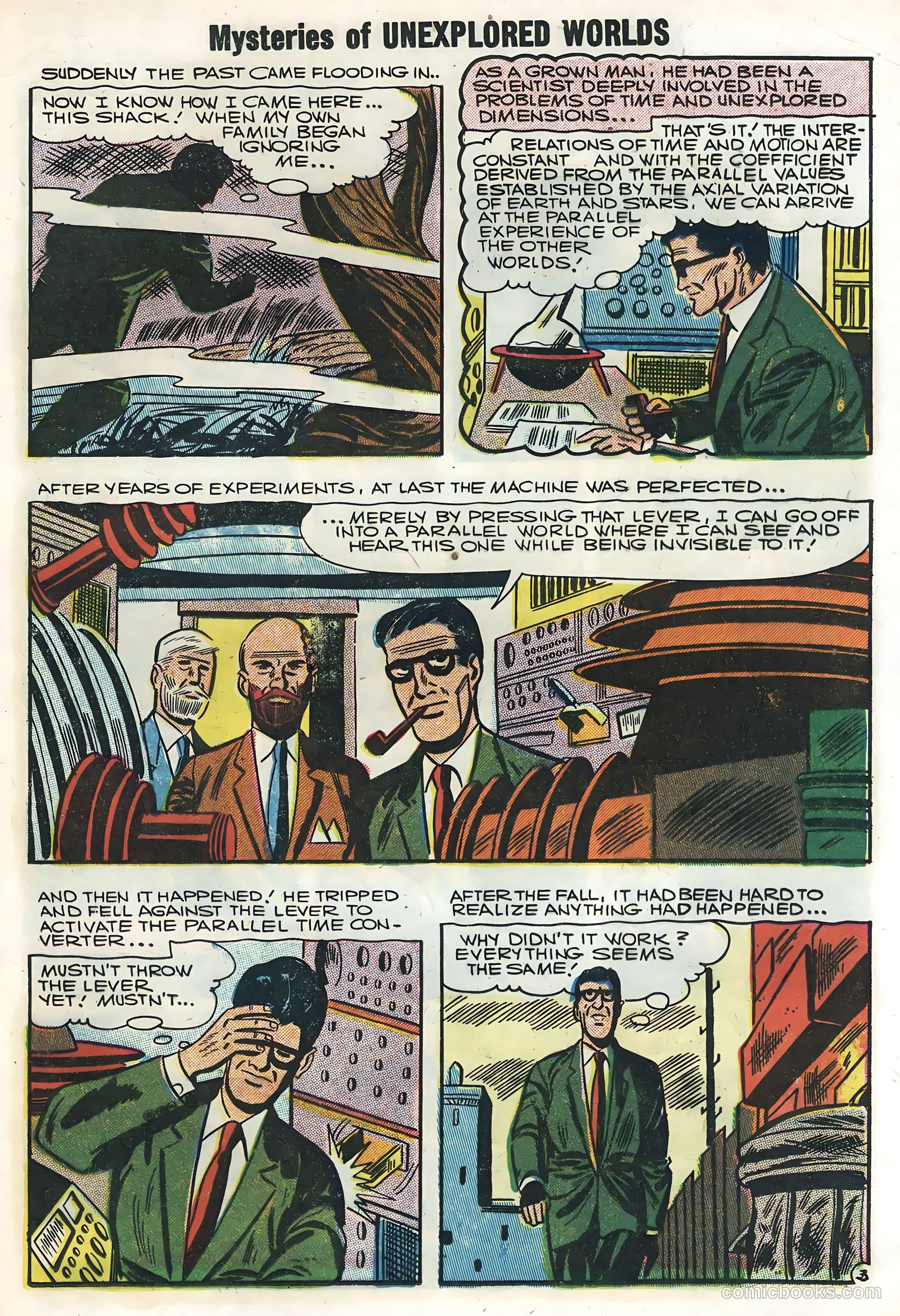 Mysteries of Unexplored Worlds #4 (1957) — page 25 of 36