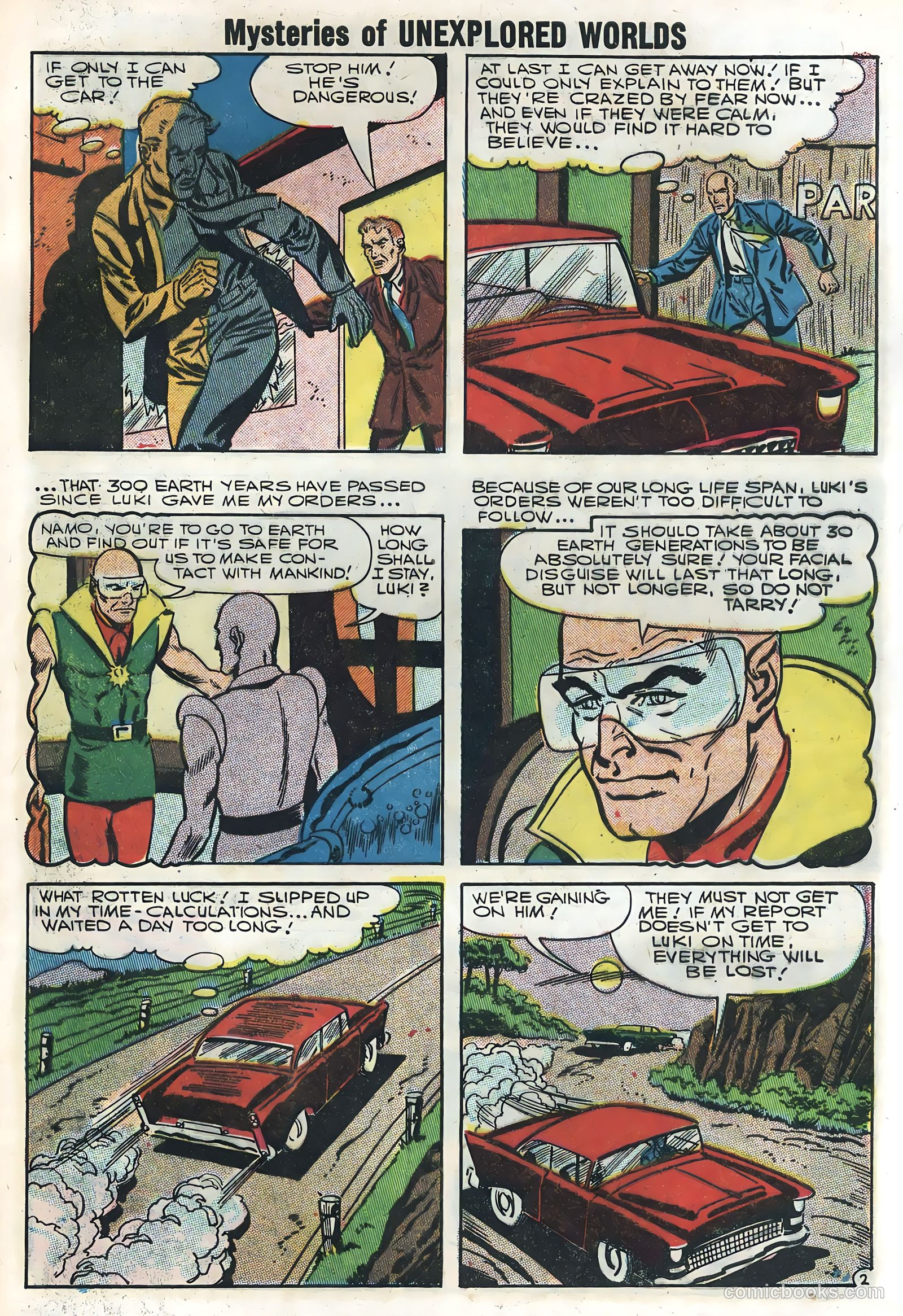 Mysteries of Unexplored Worlds #4 (1957) — page 29 of 36