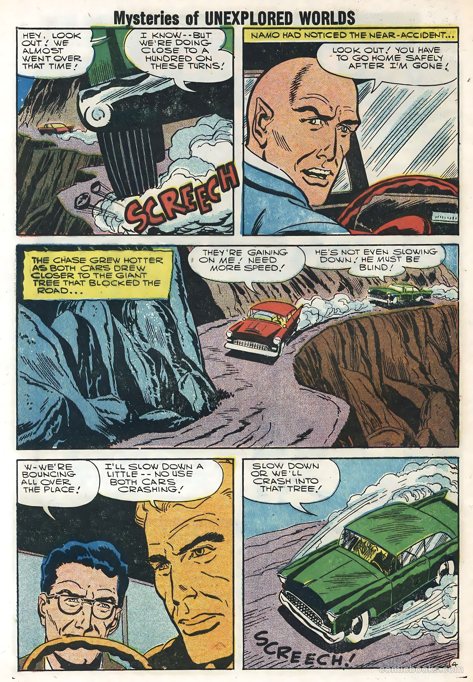 Mysteries of Unexplored Worlds #4 (1957) — page 32 of 36