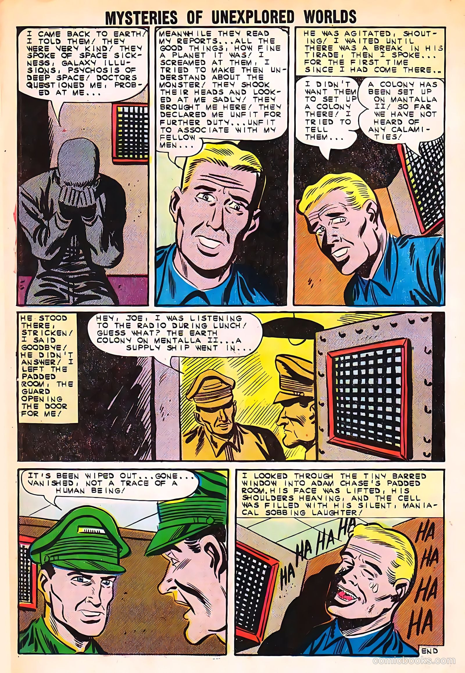 Mysteries of Unexplored Worlds #40 (1957) — page 10 of 36