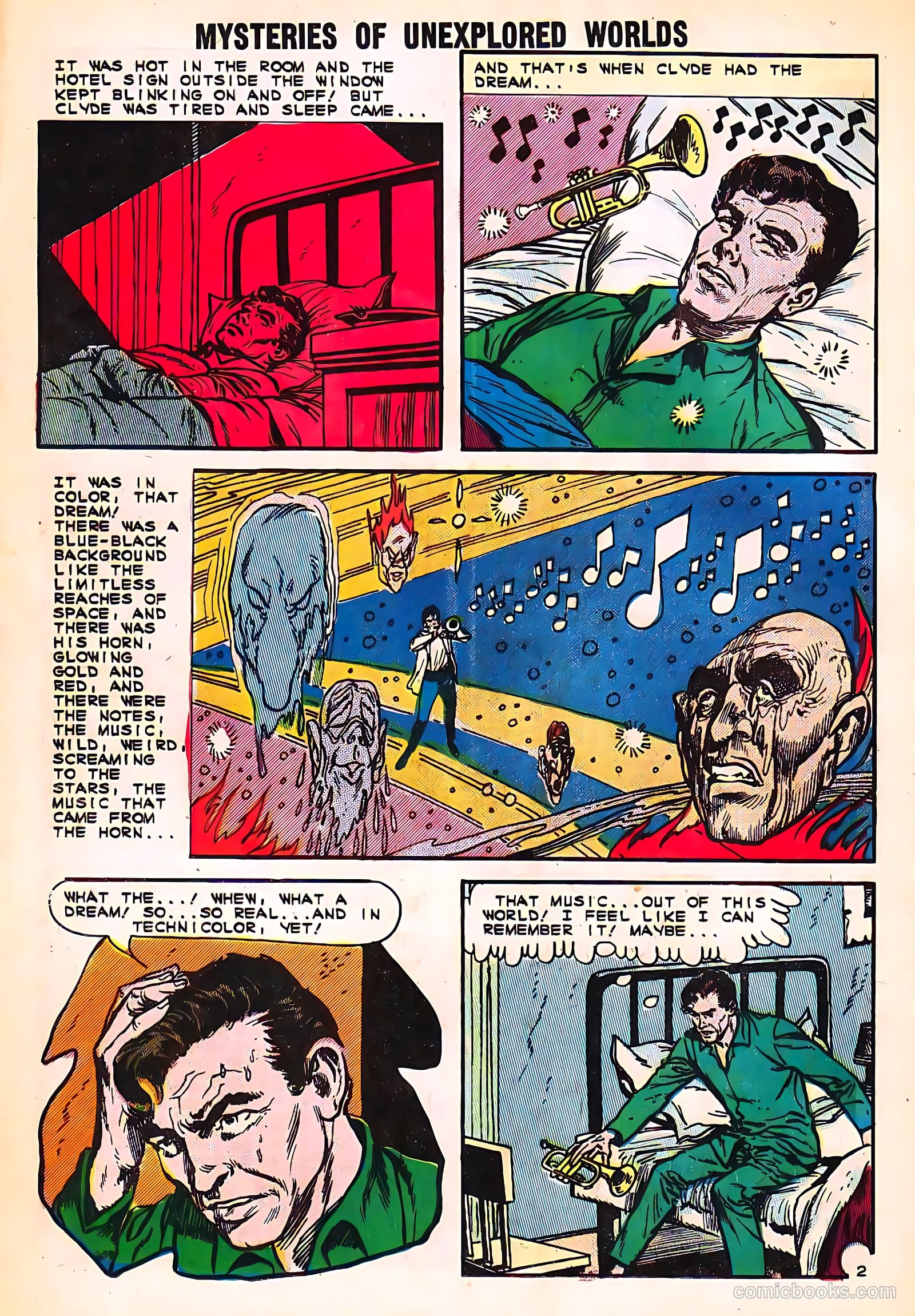 Mysteries of Unexplored Worlds #40 (1957) — page 12 of 36