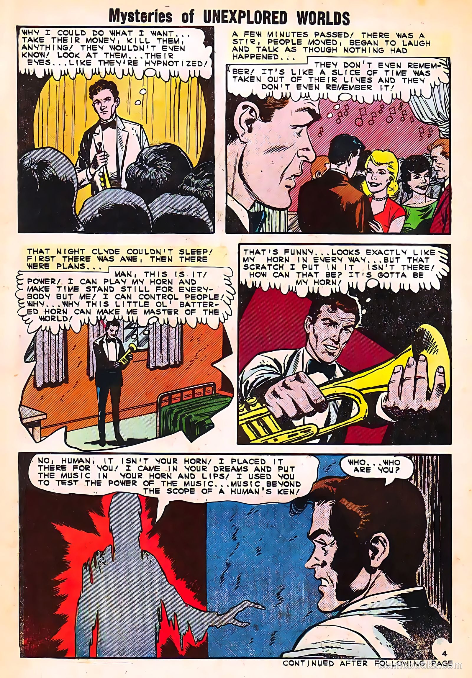 Mysteries of Unexplored Worlds #40 (1957) — page 14 of 36