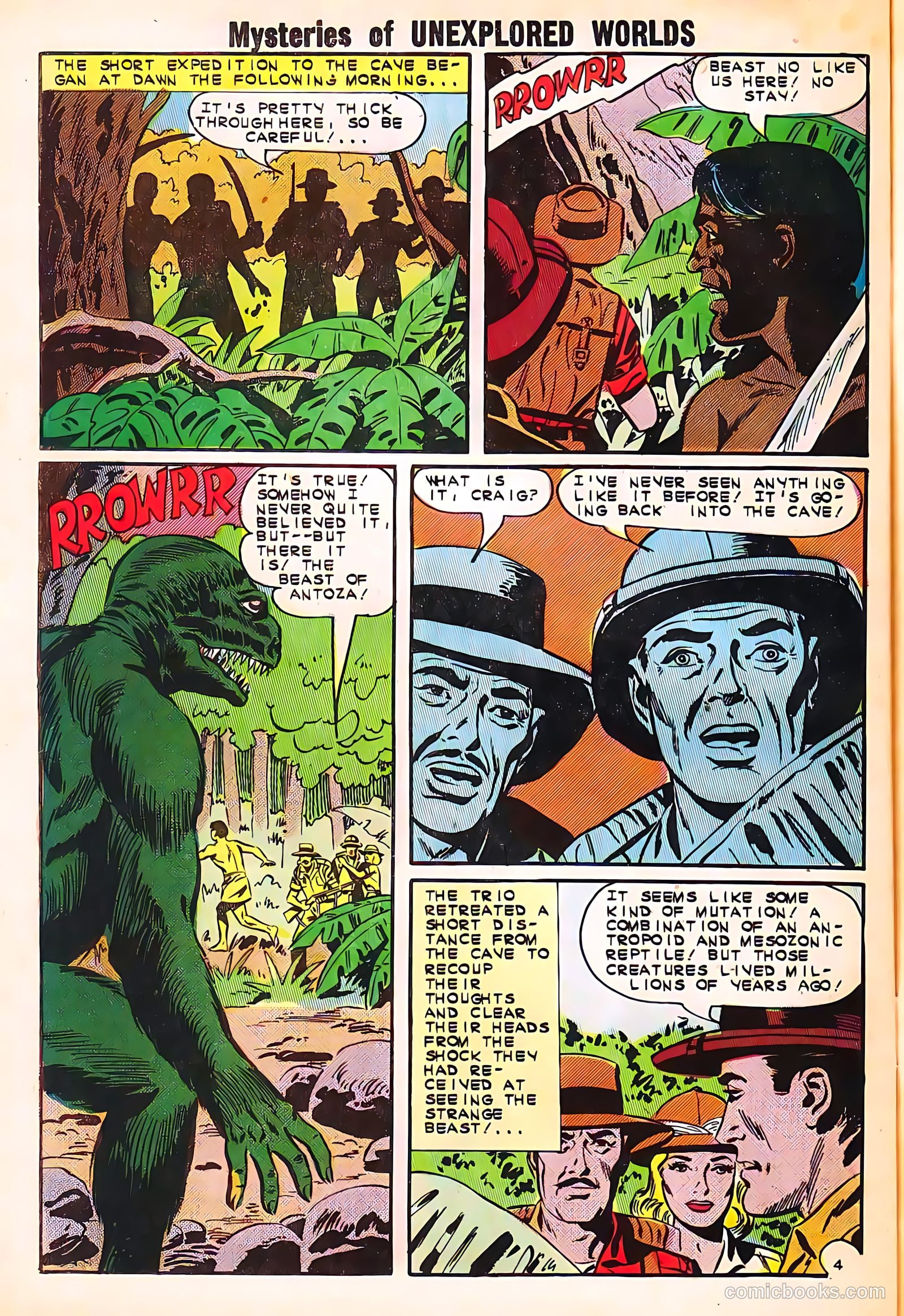 Mysteries of Unexplored Worlds #40 (1957) — page 26 of 36