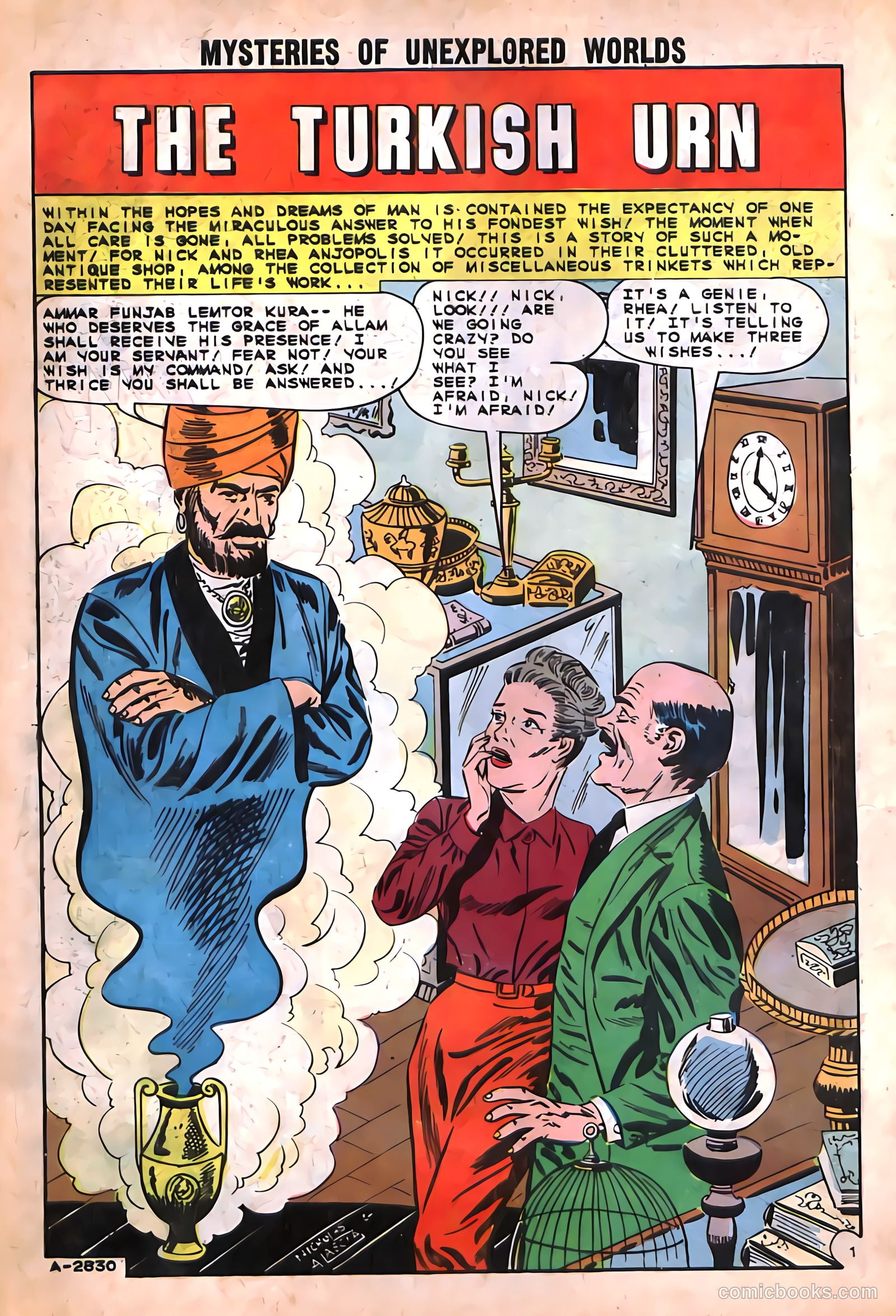 Mysteries of Unexplored Worlds #41 (1964) — page 10 of 36