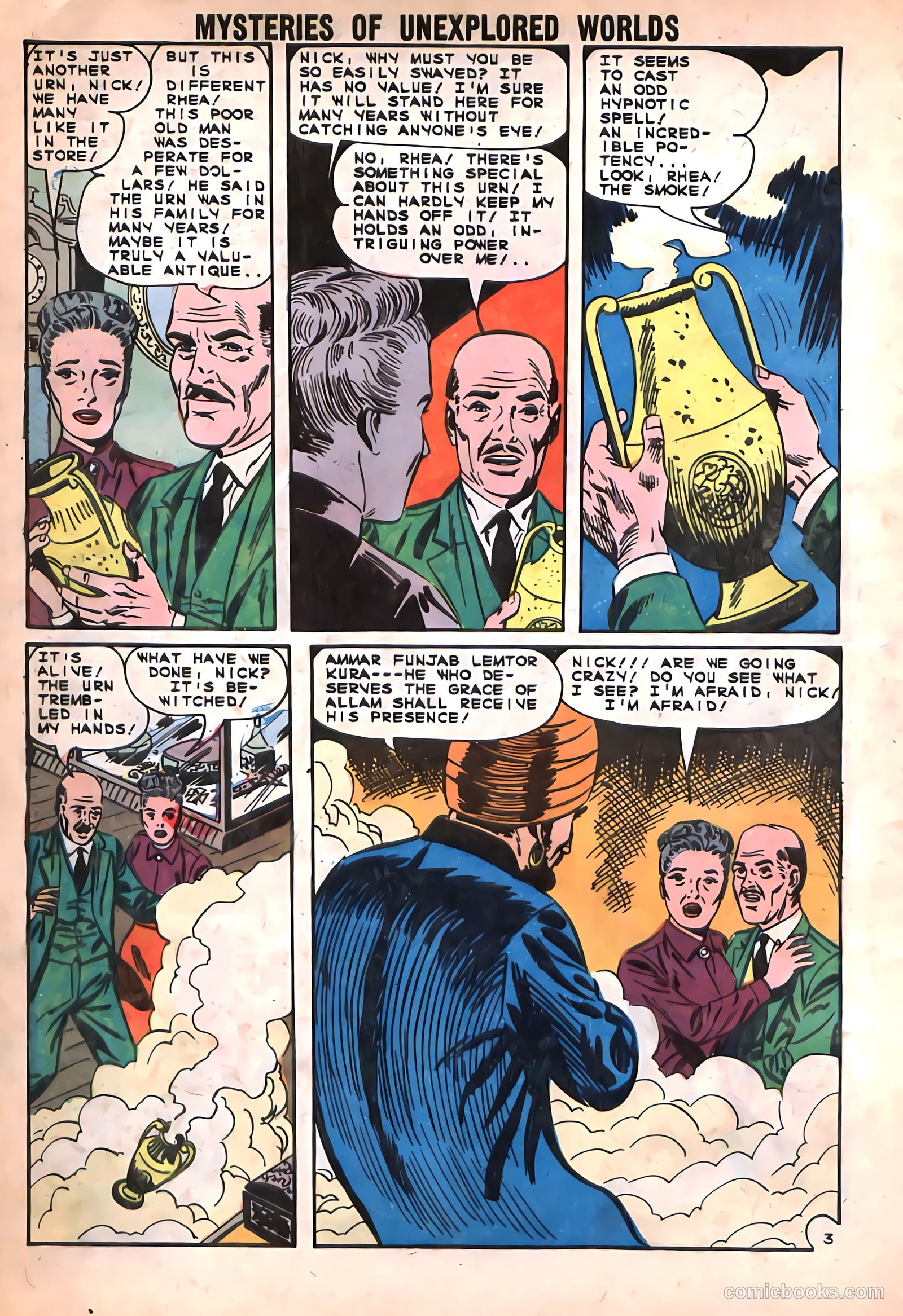 Mysteries of Unexplored Worlds #41 (1964) — page 12 of 36