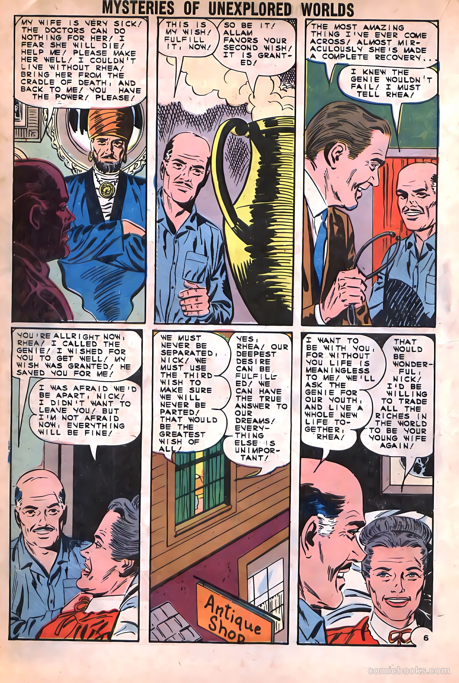 Mysteries of Unexplored Worlds #41 (1964) — page 16 of 36