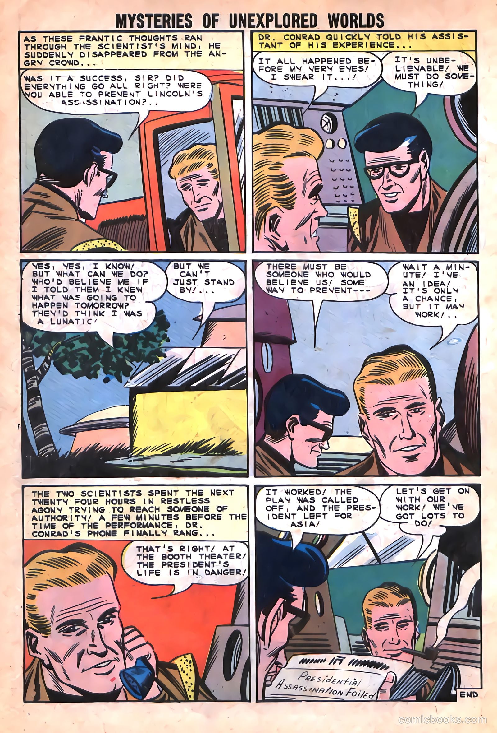 Mysteries of Unexplored Worlds #41 (1964) — page 26 of 36