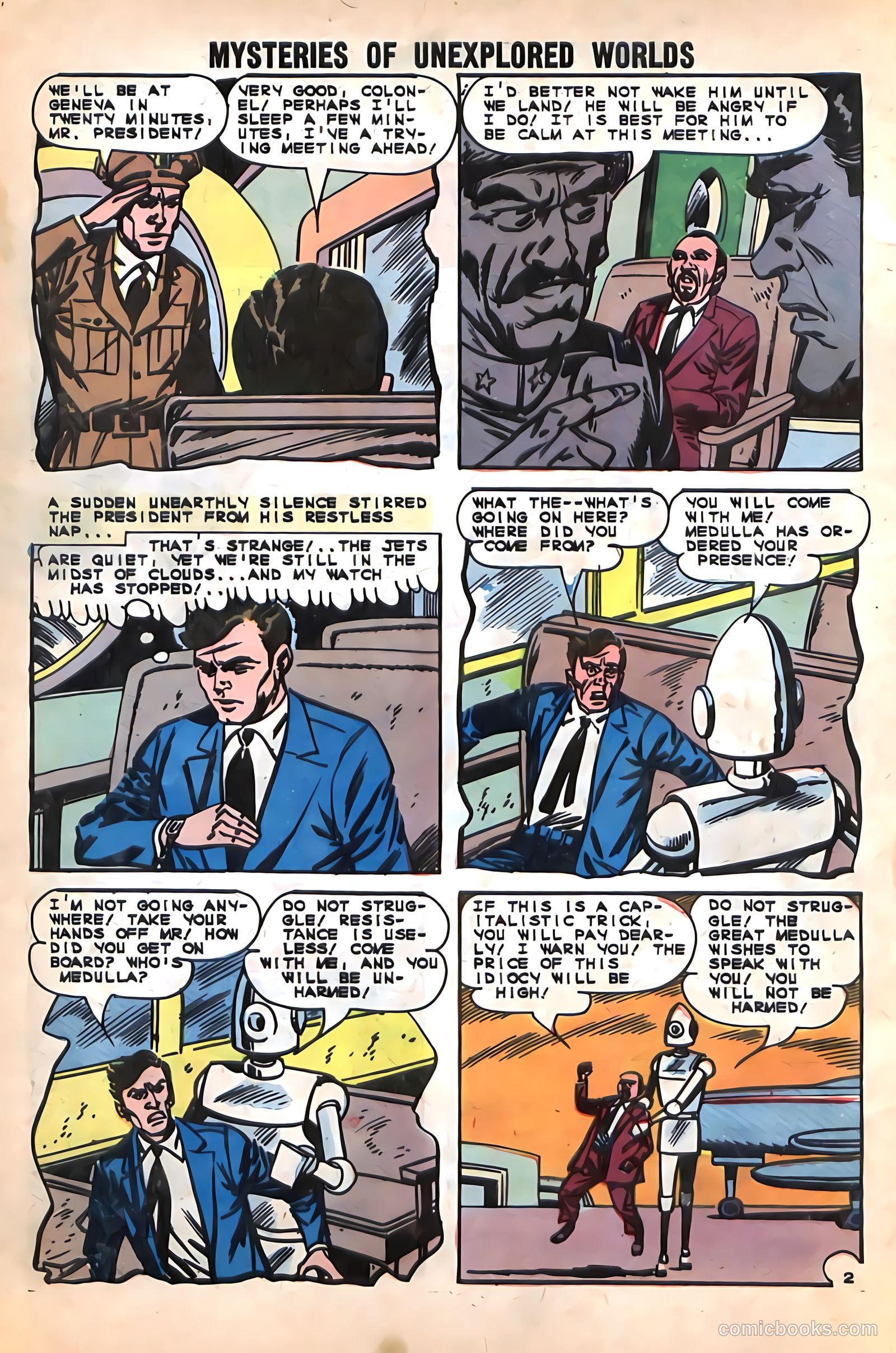 Mysteries of Unexplored Worlds #41 (1964) — page 28 of 36