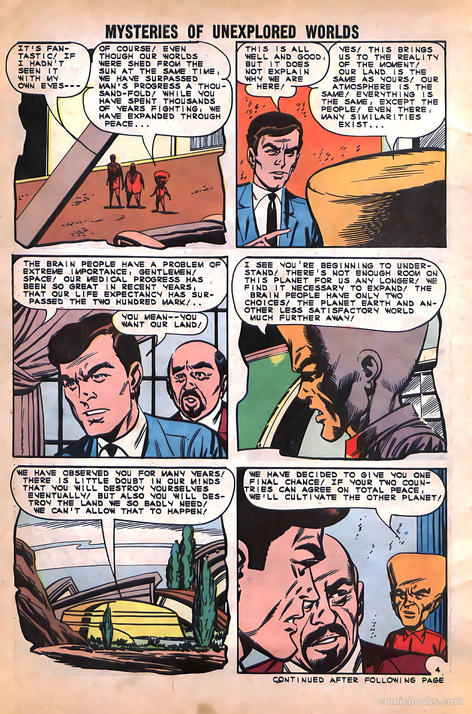 Mysteries of Unexplored Worlds #41 (1964) — page 30 of 36