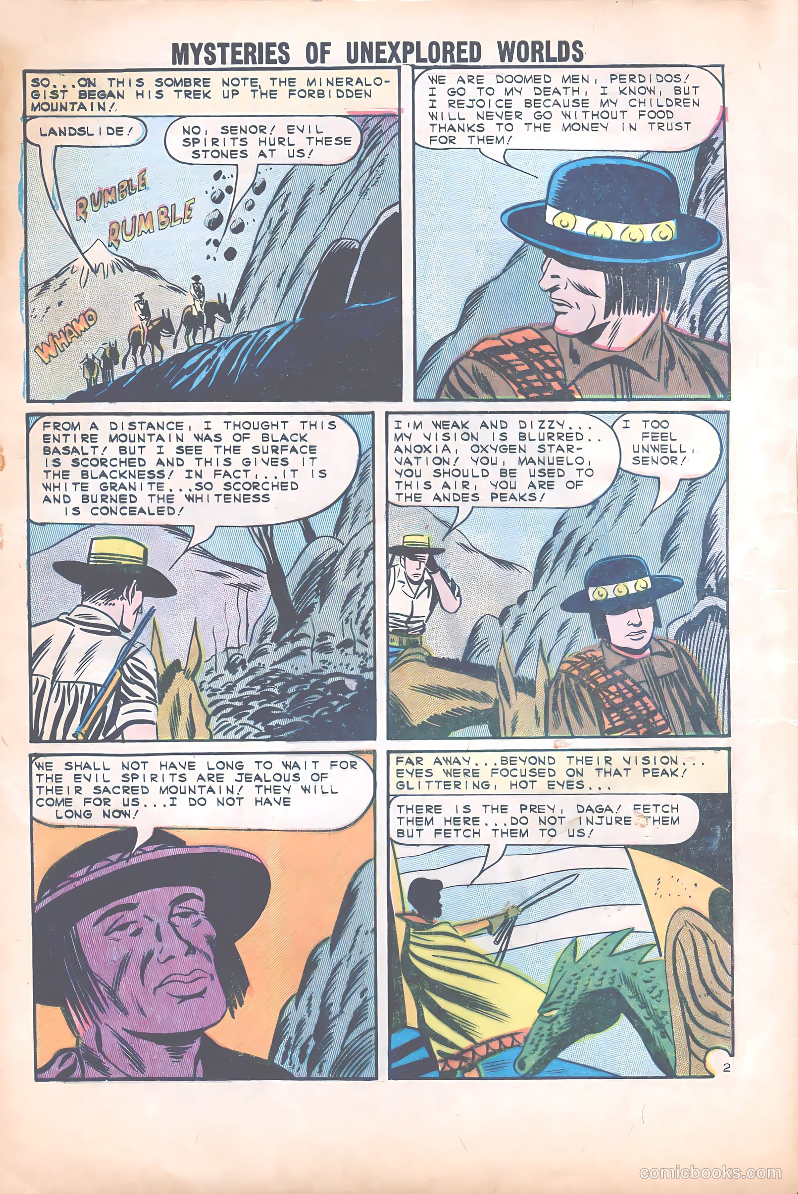 Mysteries of Unexplored Worlds #42 (1964) — page 4 of 36