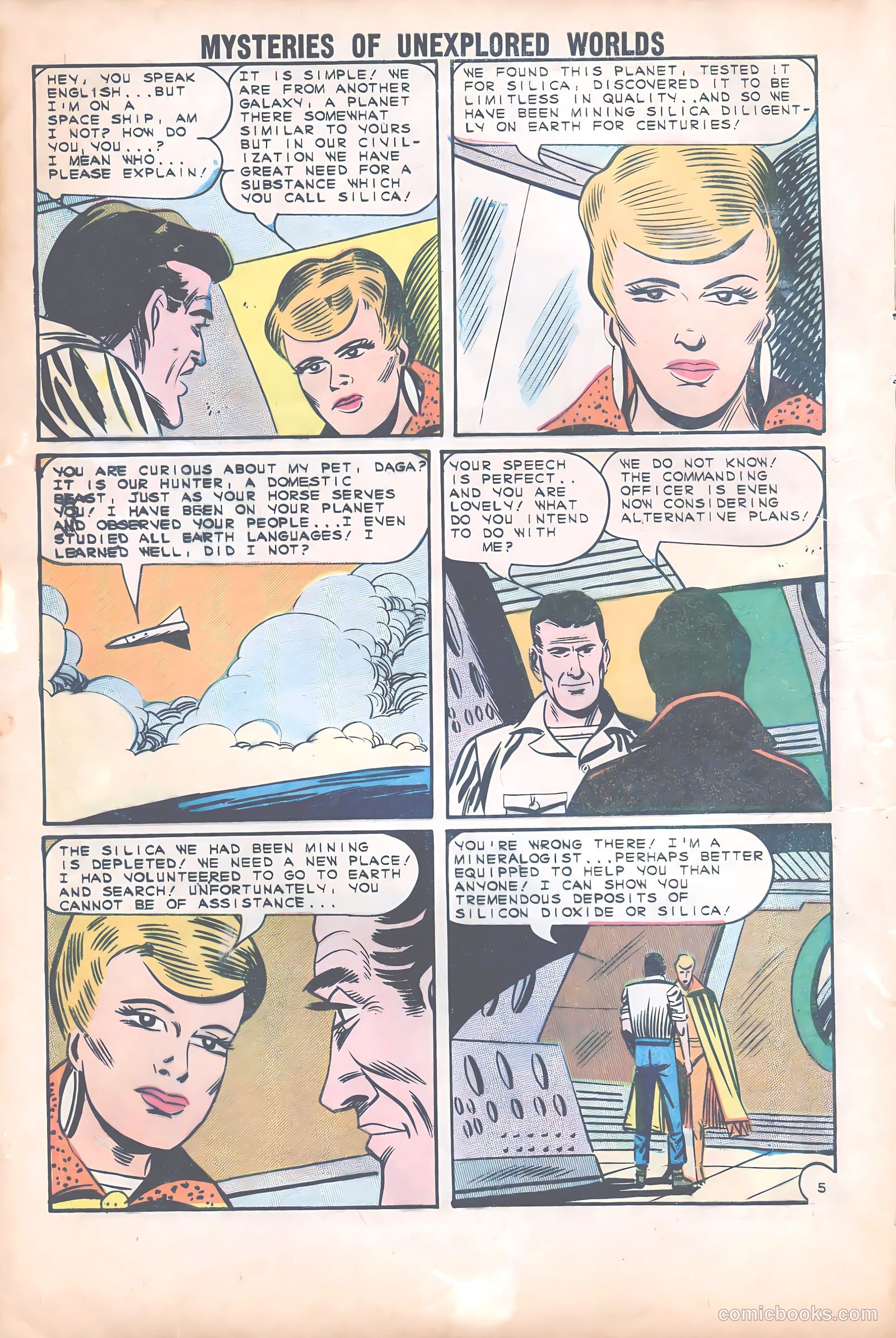 Mysteries of Unexplored Worlds #42 (1964) — page 8 of 36