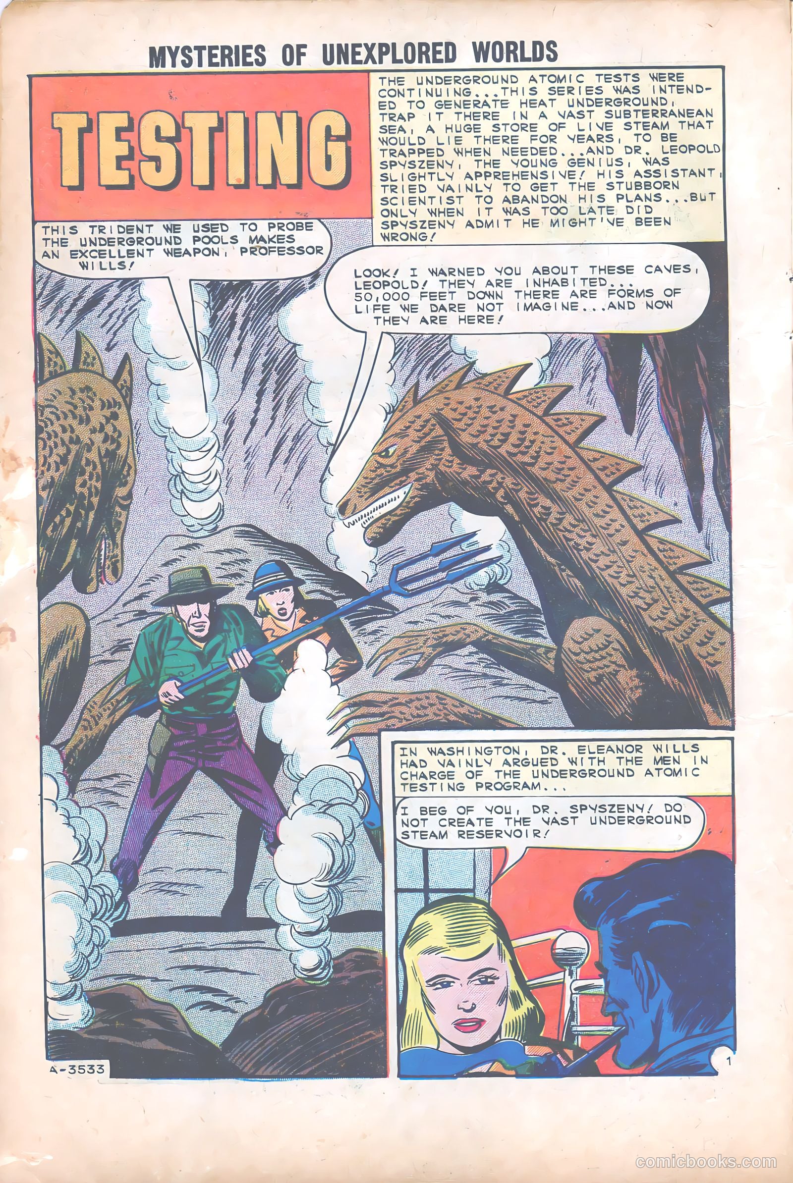Mysteries of Unexplored Worlds #42 (1964) — page 10 of 36