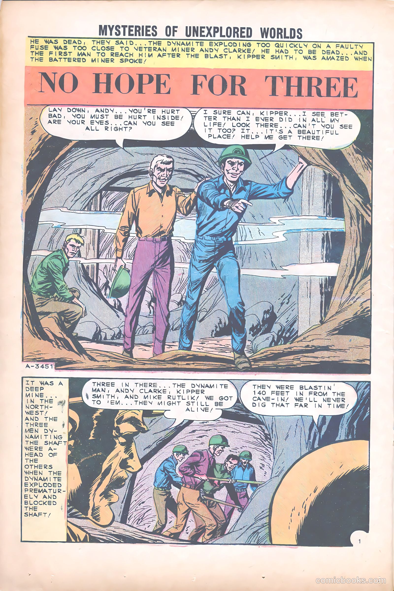 Mysteries of Unexplored Worlds #42 (1964) — page 20 of 36