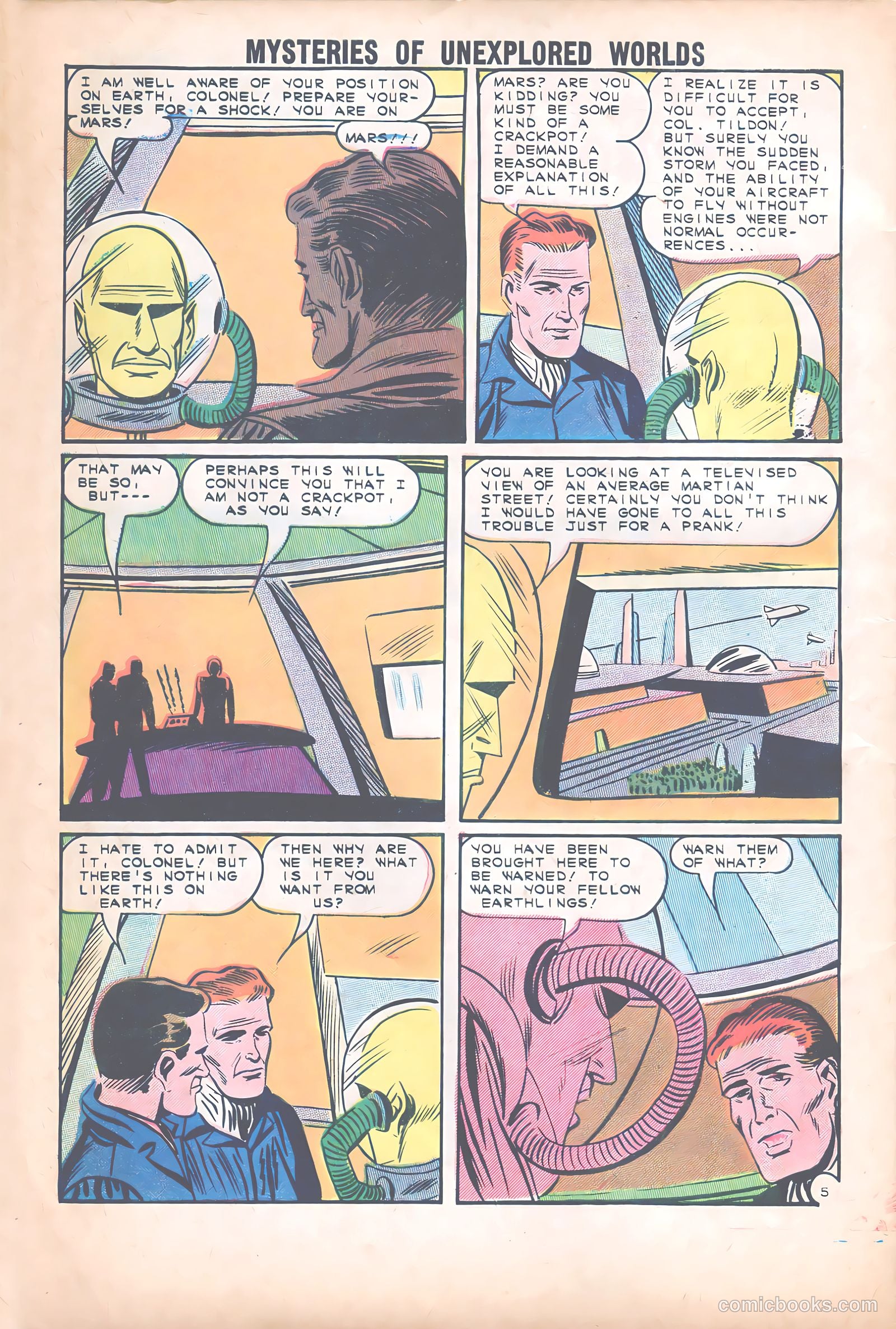 Mysteries of Unexplored Worlds #42 (1964) — page 32 of 36