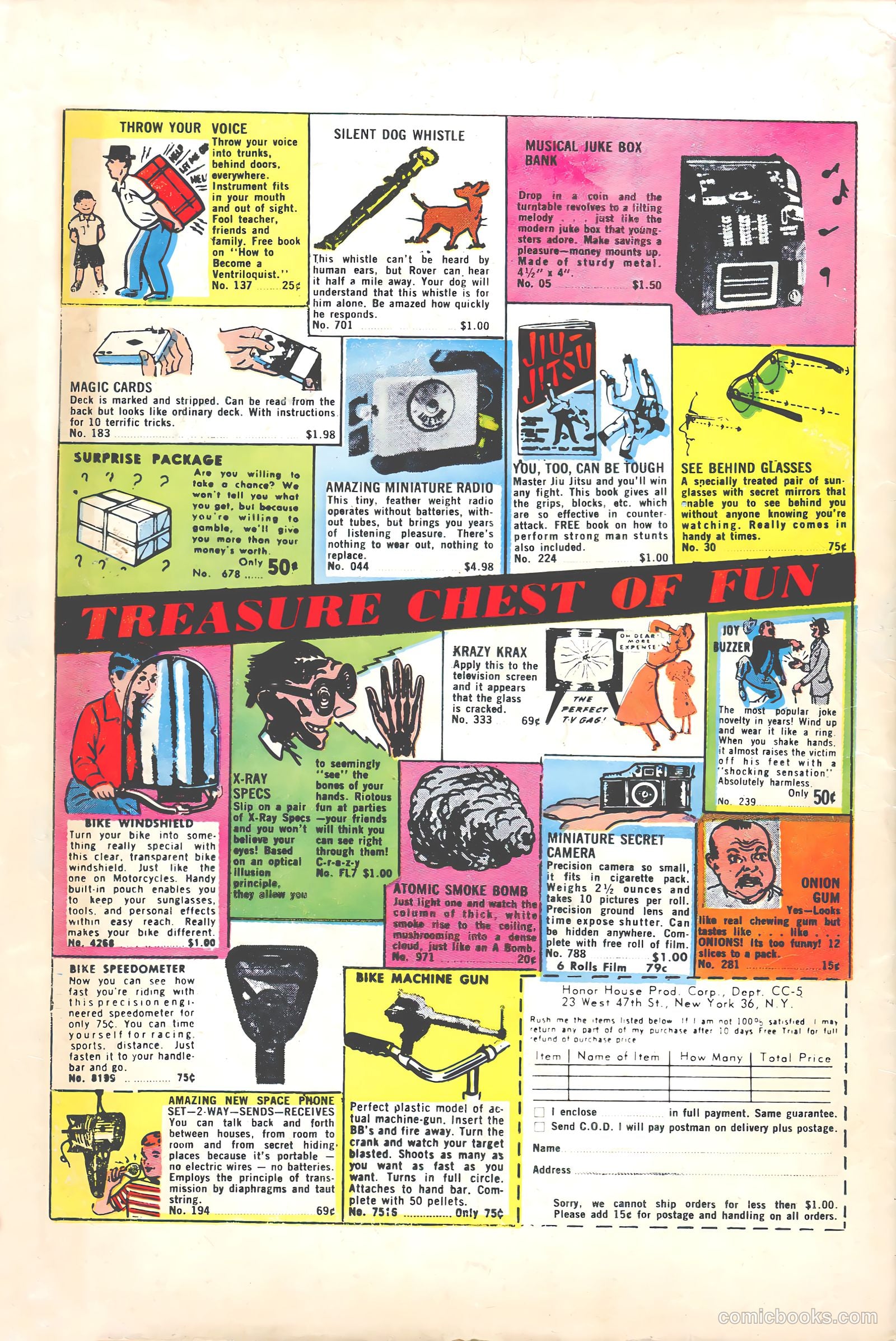 Mysteries of Unexplored Worlds #42 (1964) — page 36 of 36