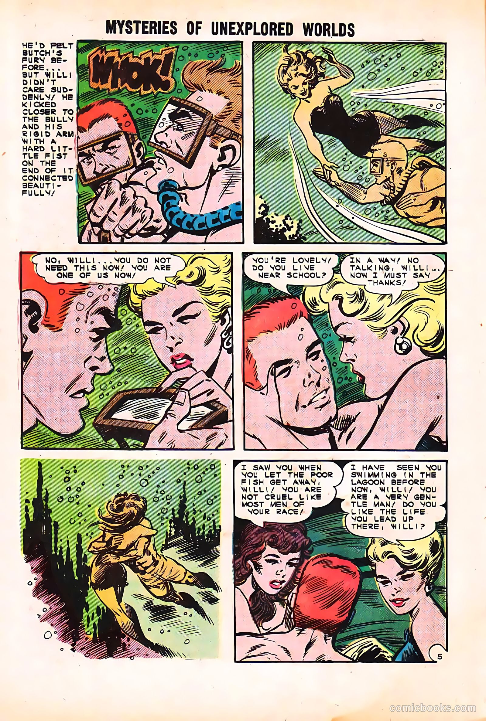 Mysteries of Unexplored Worlds #43 (1961) — page 16 of 36