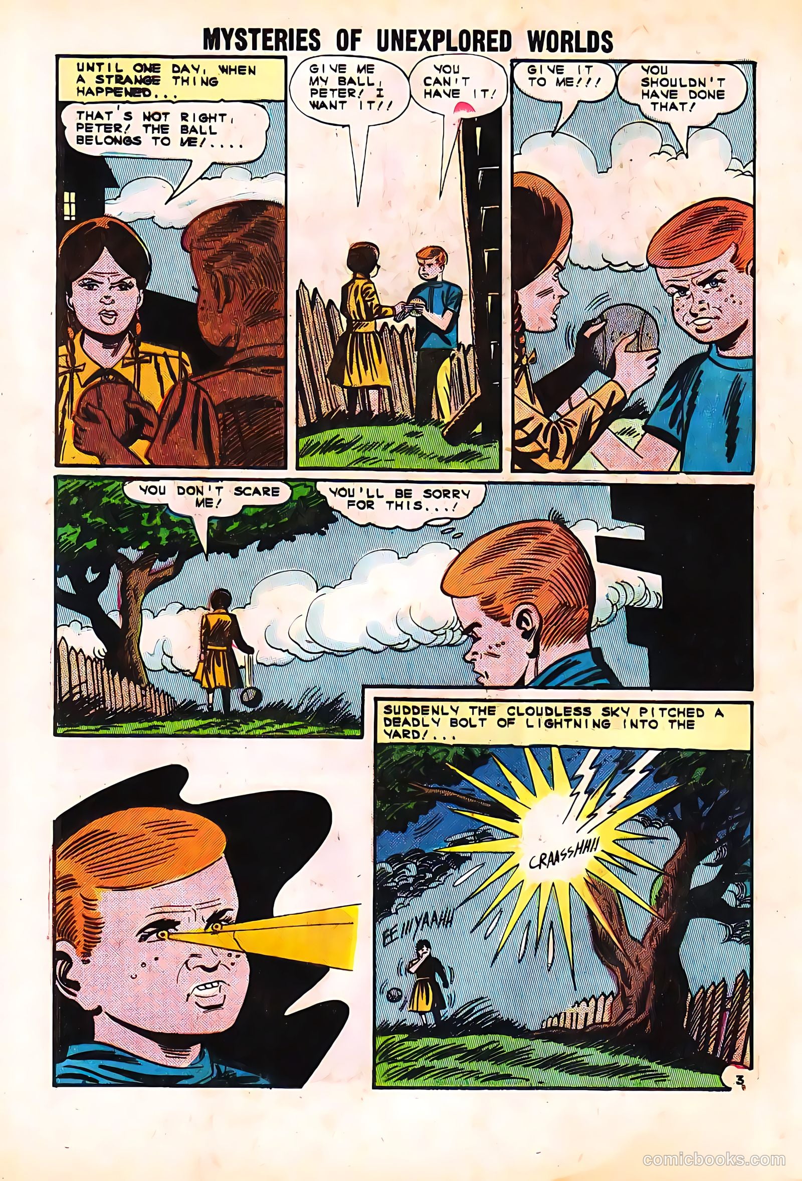 Mysteries of Unexplored Worlds #43 (1961) — page 20 of 36