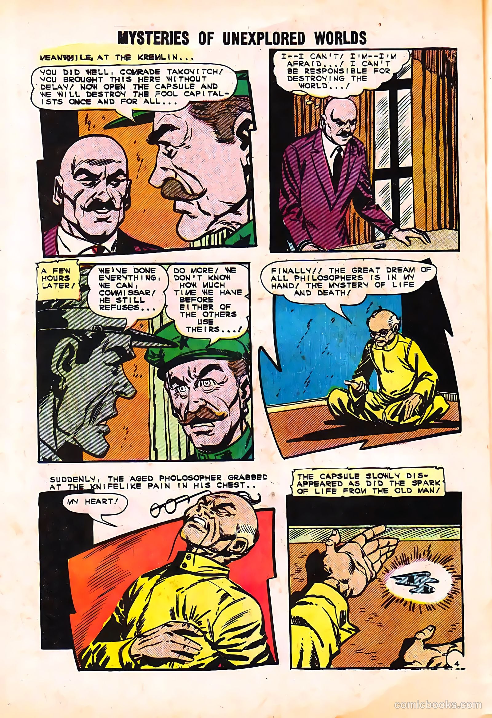 Mysteries of Unexplored Worlds #43 (1961) — page 30 of 36