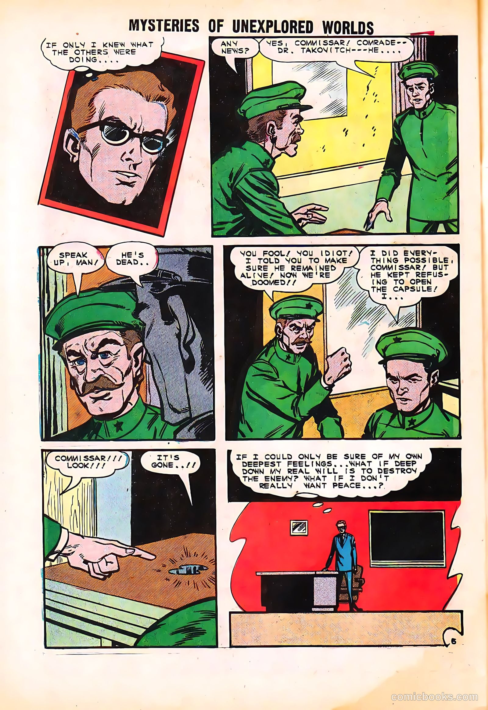 Mysteries of Unexplored Worlds #43 (1961) — page 32 of 36