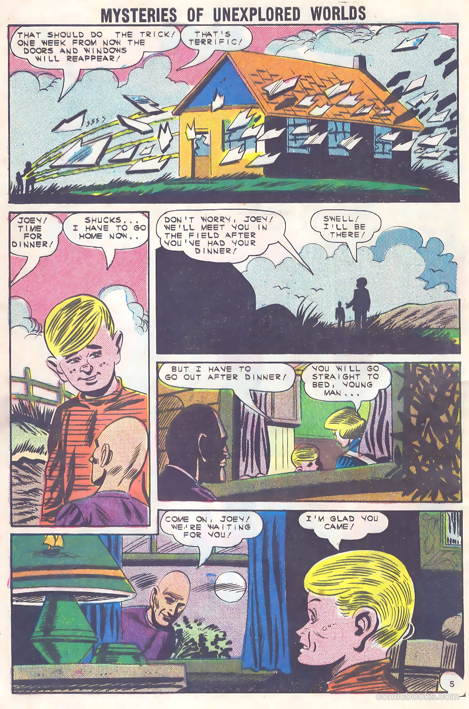 Mysteries of Unexplored Worlds #44 (1964) — page 9 of 37