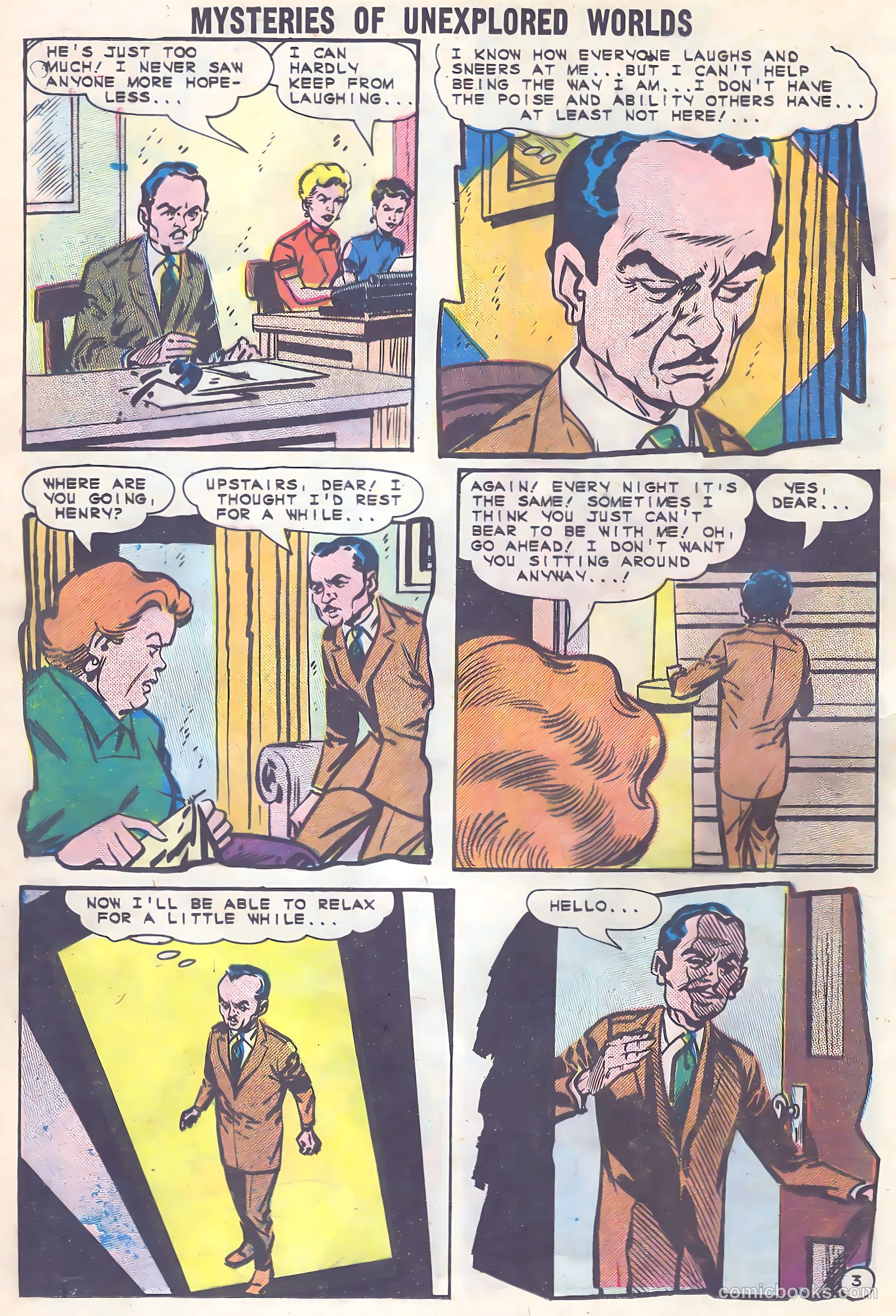 Mysteries of Unexplored Worlds #44 (1964) — page 13 of 37
