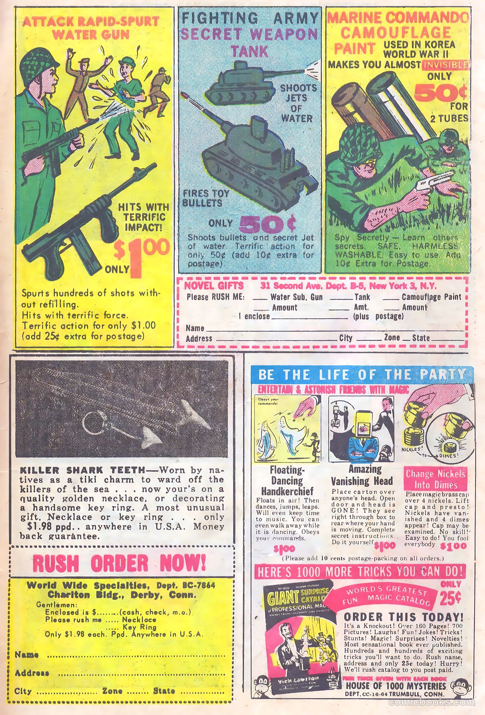 Mysteries of Unexplored Worlds #44 (1964) — page 32 of 37