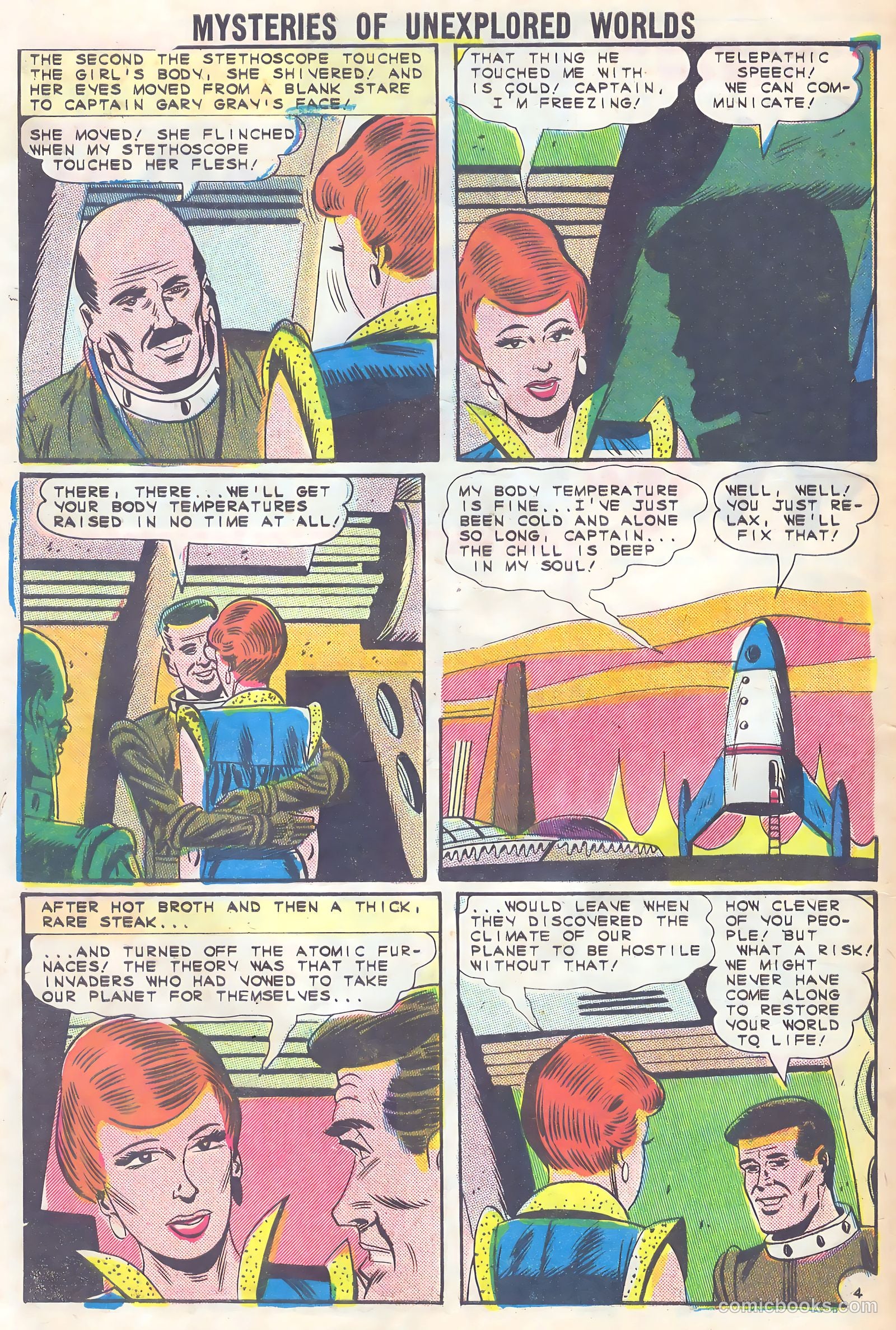 Mysteries of Unexplored Worlds #44 (1964) — page 33 of 37