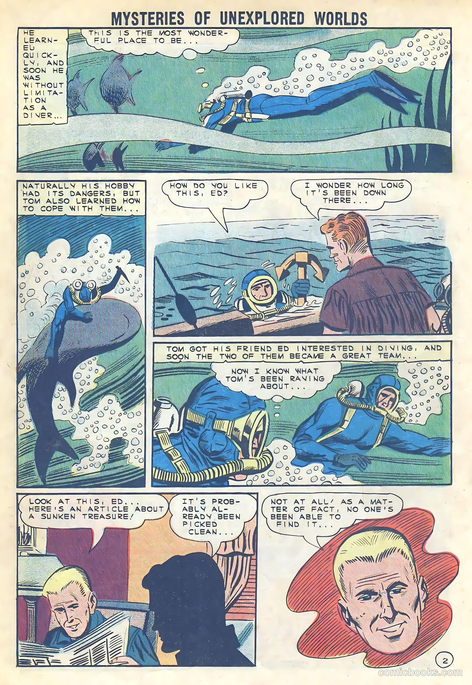 Mysteries of Unexplored Worlds #45 (1965) — page 16 of 36