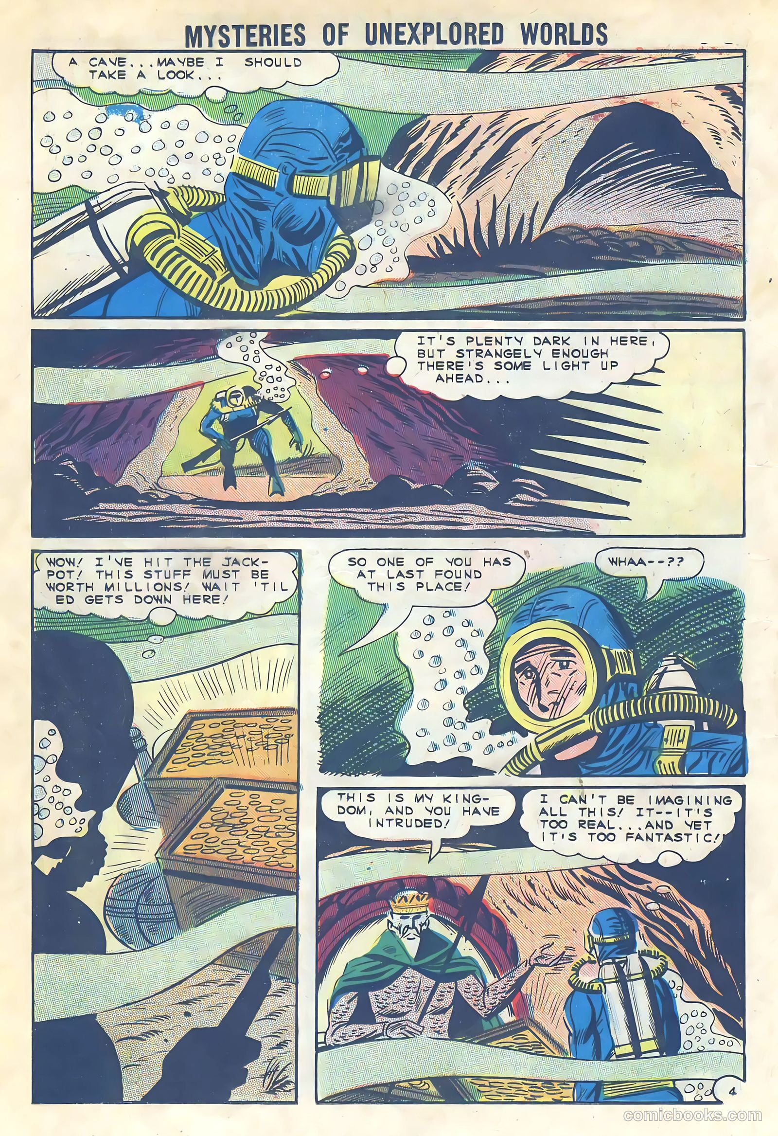 Mysteries of Unexplored Worlds #45 (1965) — page 18 of 36