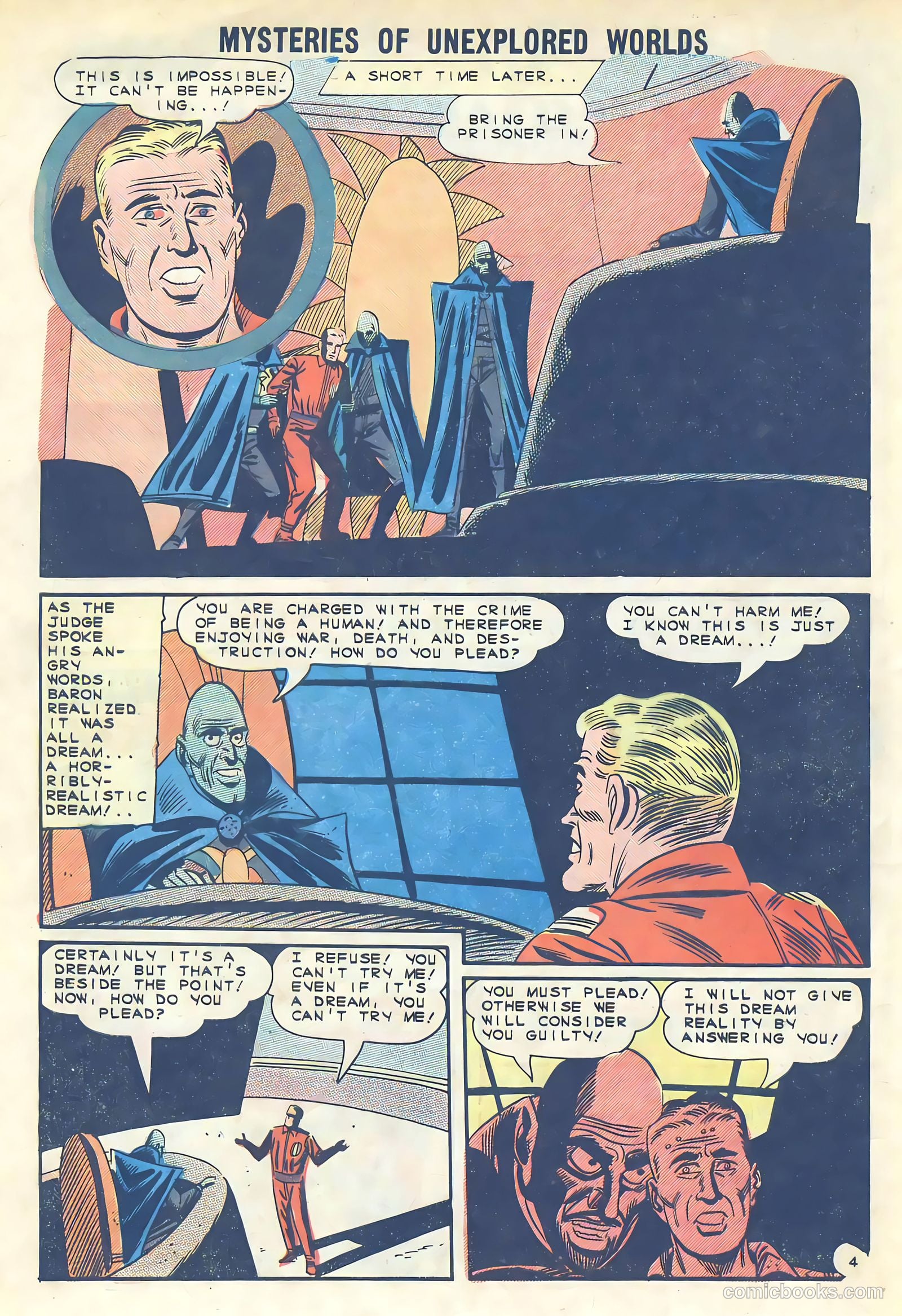 Mysteries of Unexplored Worlds #45 (1965) — page 32 of 36